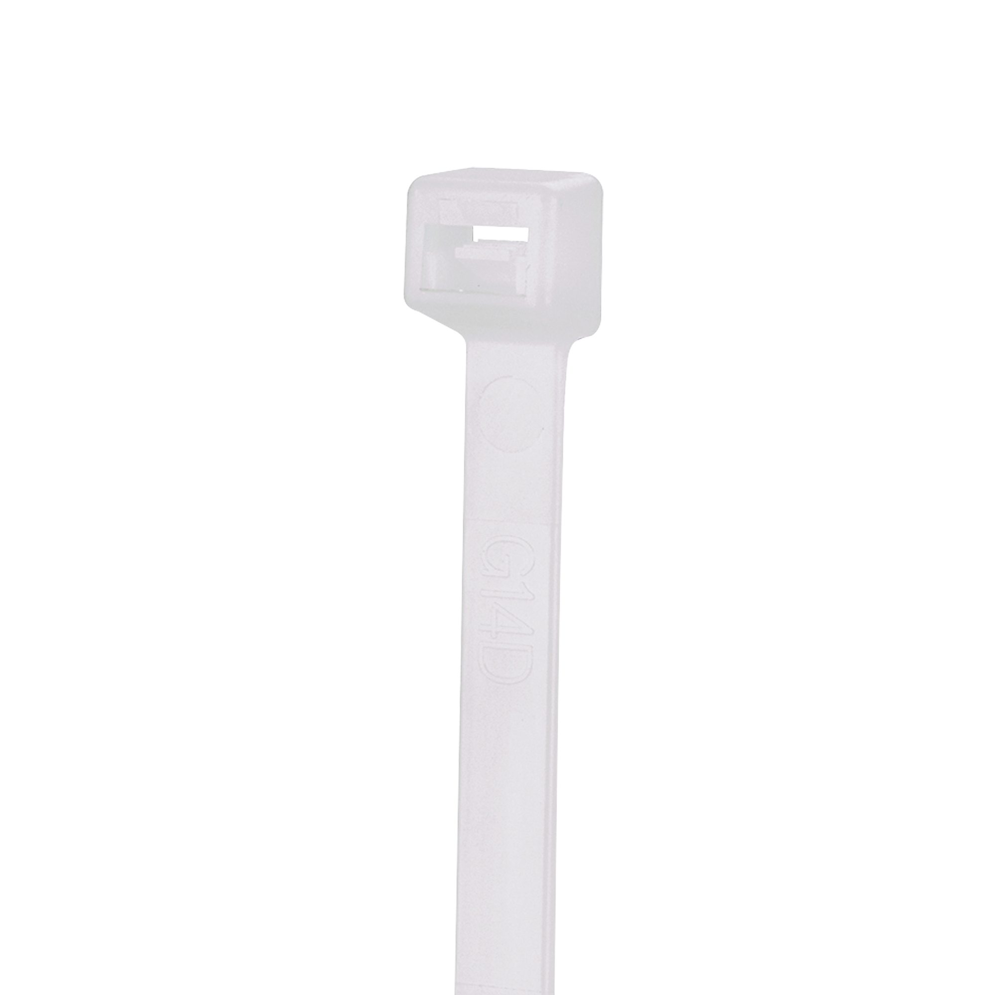 Cincho de Nylon 6.6 StrongHold™, 300mm largo x 3.6mm ancho, Color Natural, Plenum, Paquete de 100pz