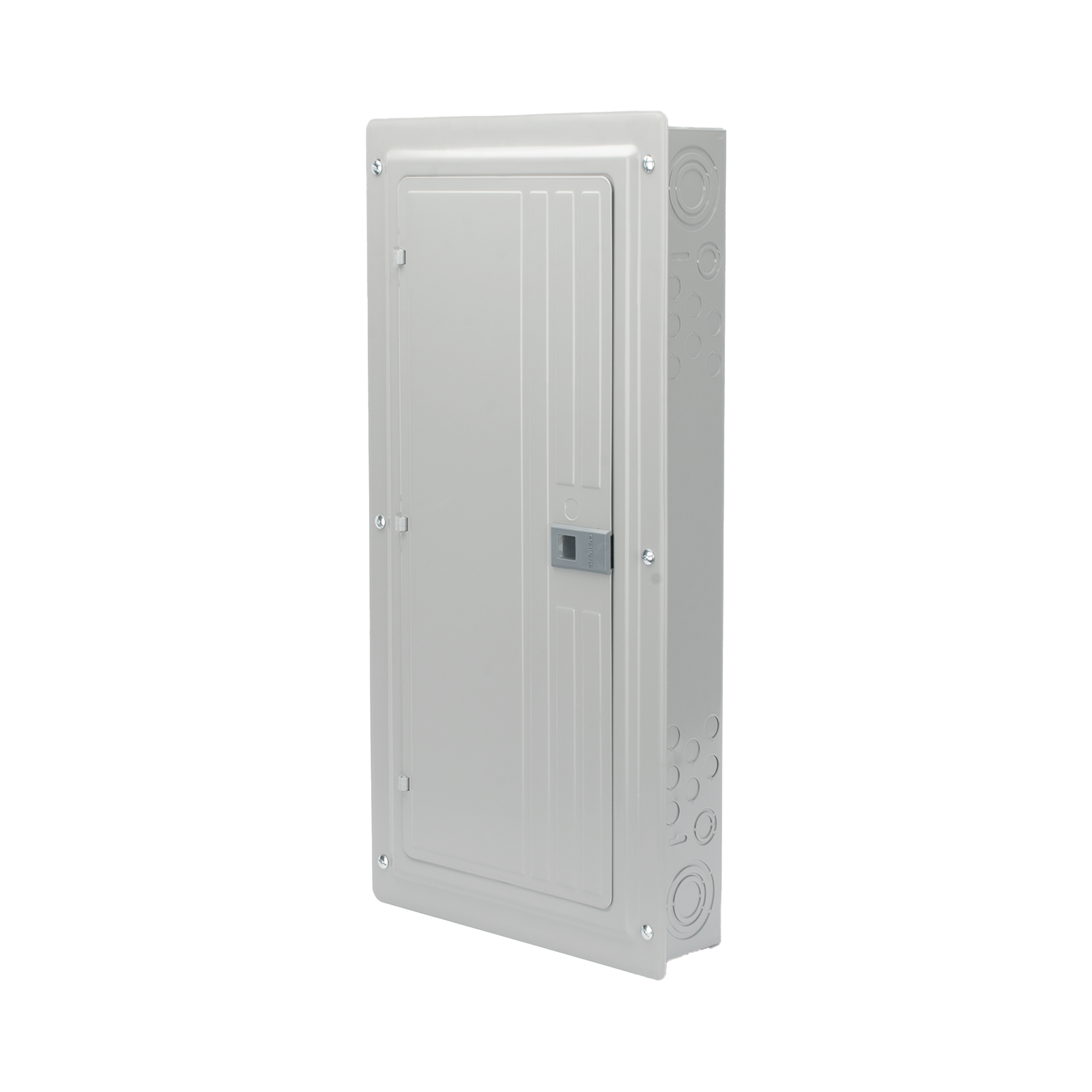 Centro de carga trifásico 3 Fases, 4 Hilos para interruptores QP, de 24 polos - 42 circuitos, 120/240vca, Barras de aluminio 200 Amp, Nema 1, uso interior. Incluye tapa.