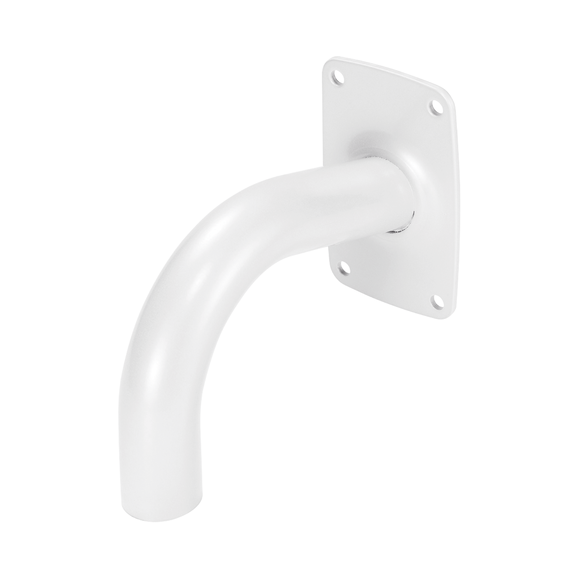 Montaje de pared color blanco tipo cuello de ganzo para camaras tipo domo, Multisensor y PTZ Hanwha.