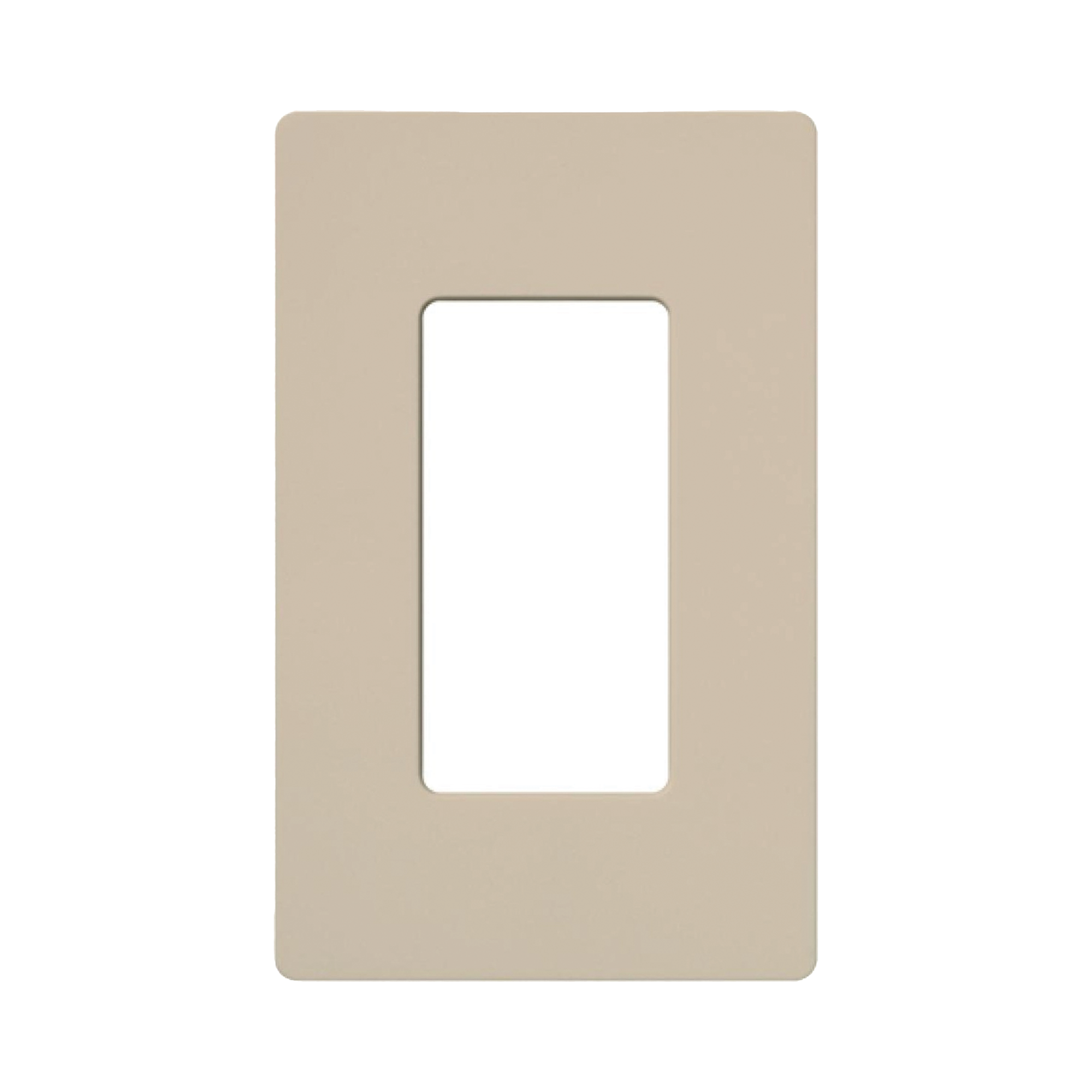 Tapa Color Taupe para interruptor o dimmer Lutron, 1 gang, limpio y moderno