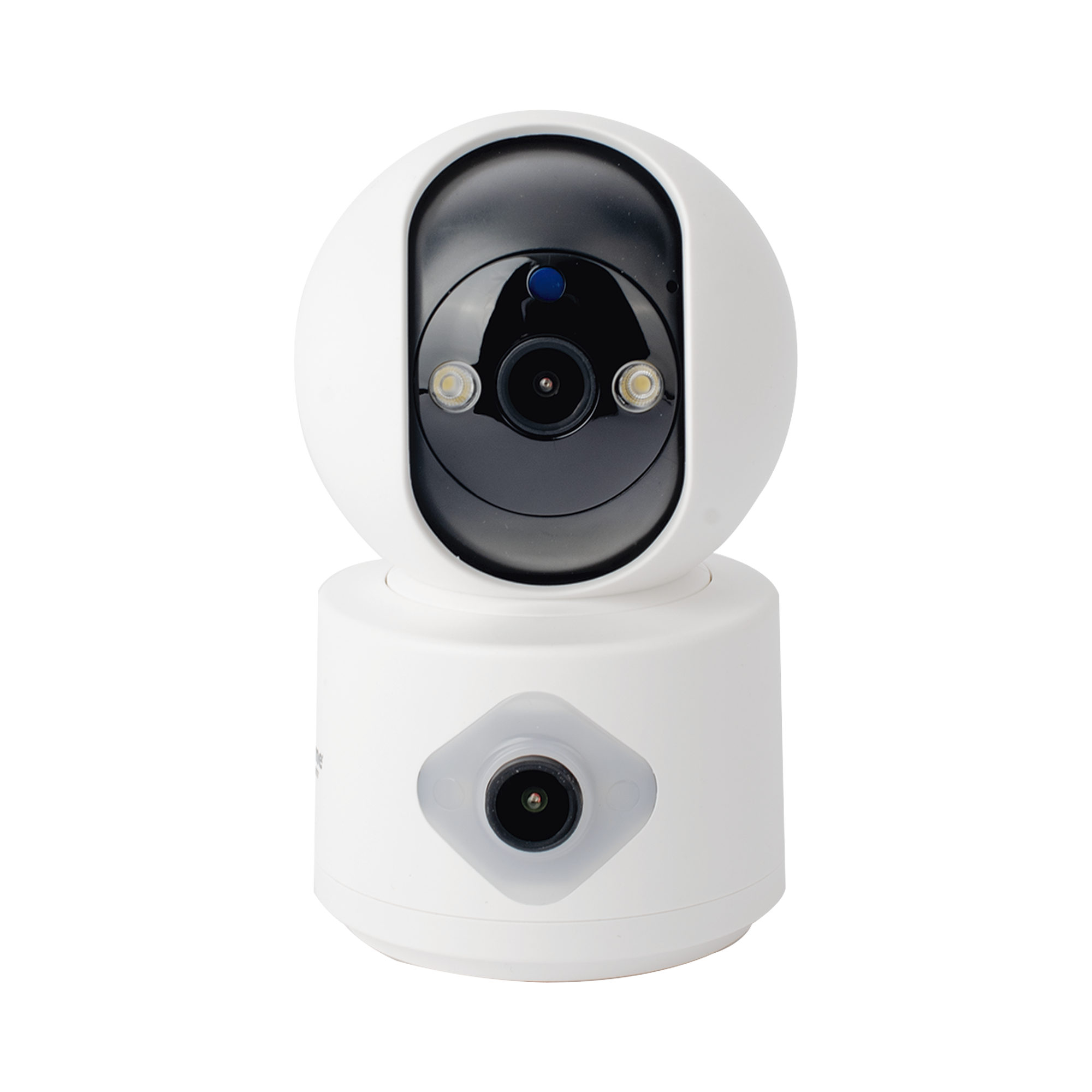 Camara doble lente 3mp| Wifi| autoseguimiento| Detección de movimiento| audio de 2 vias| almacenamiento hasta 128GB