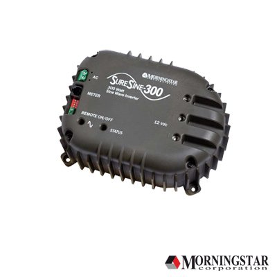 Inversor de Onda Sinusoidal Pura SureSine 300 W / 12 VCC a 110 VCA / 85-90% Eficiencia / Uso Industrial / Certificación UL