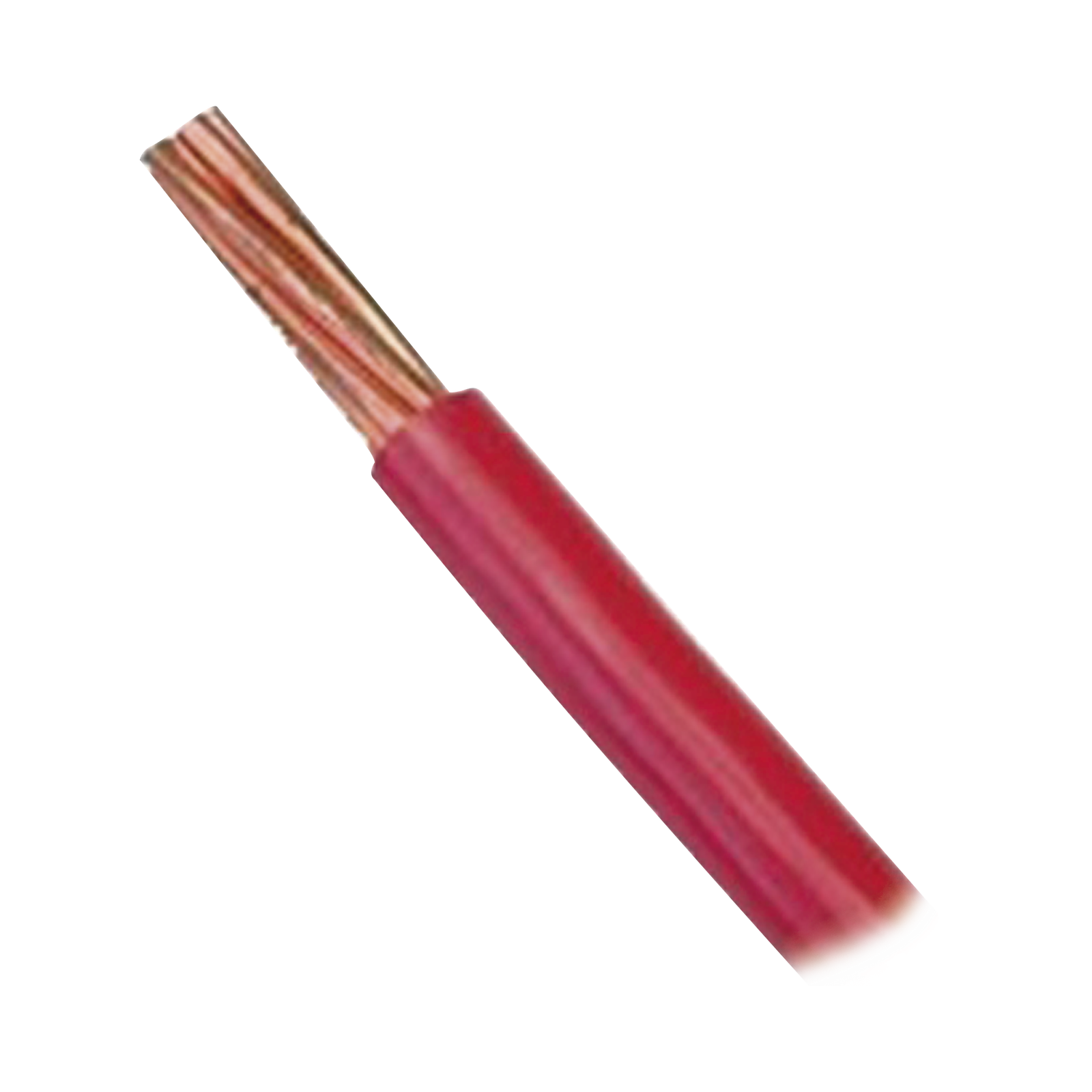 Cable Eléctrico de Cobre Recubierto THW-LS Calibre 6 AWG 19 Hilos Color Rojo (100 metros)