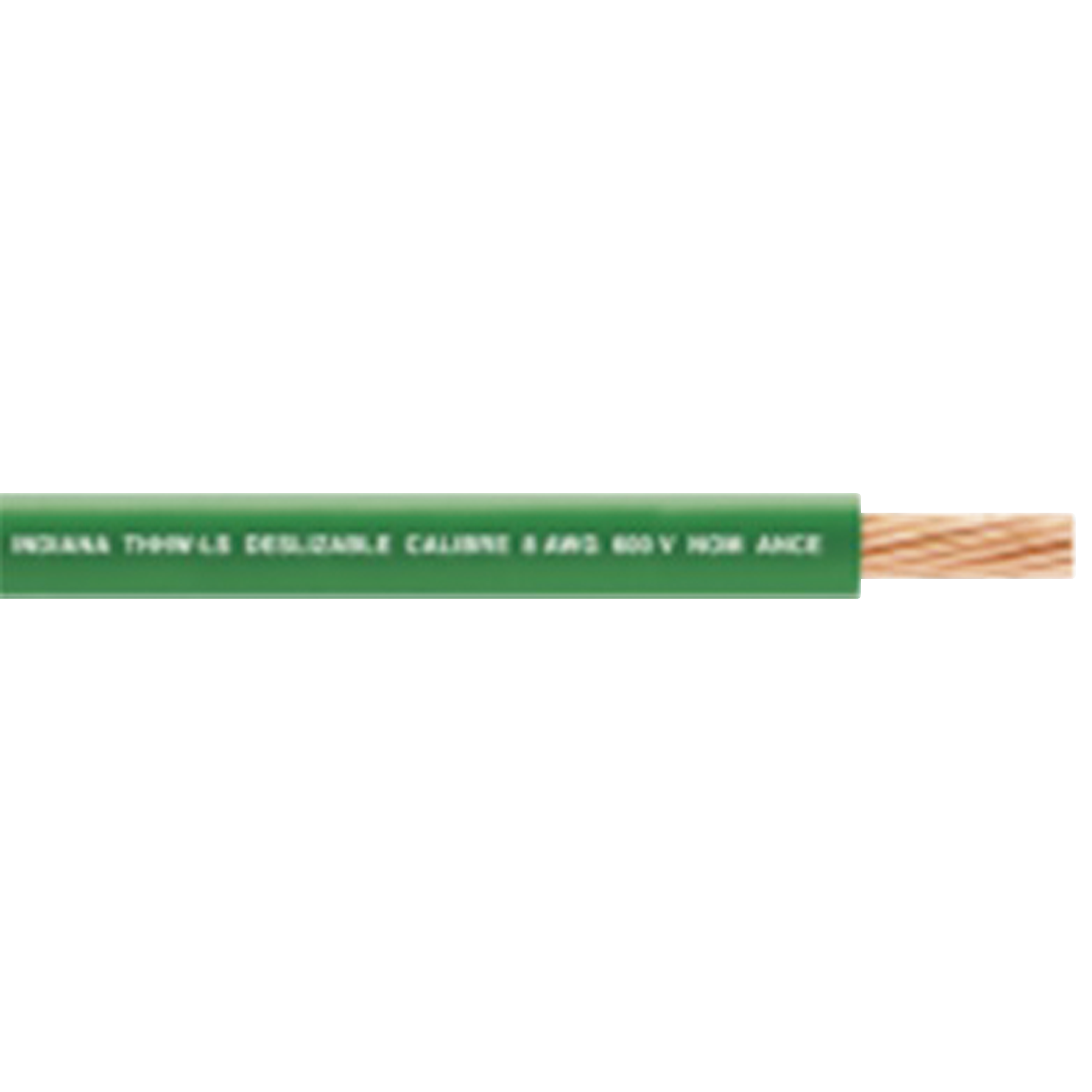 Cable Eléctrico 16 AWG Color Verde, Conductor de Cobre Suave Cableado. Aislamiento de PVC, Auto-Extinguible. Bobina de 100 Metros (328.08 Pies)