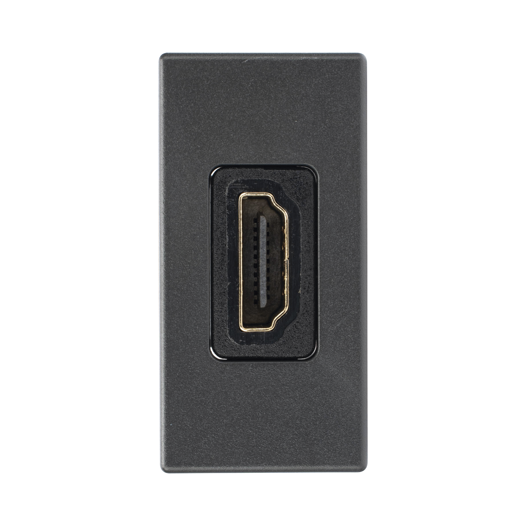 Módulo HDMI Hembra - Hembra Color Grafito / (K129B/14)