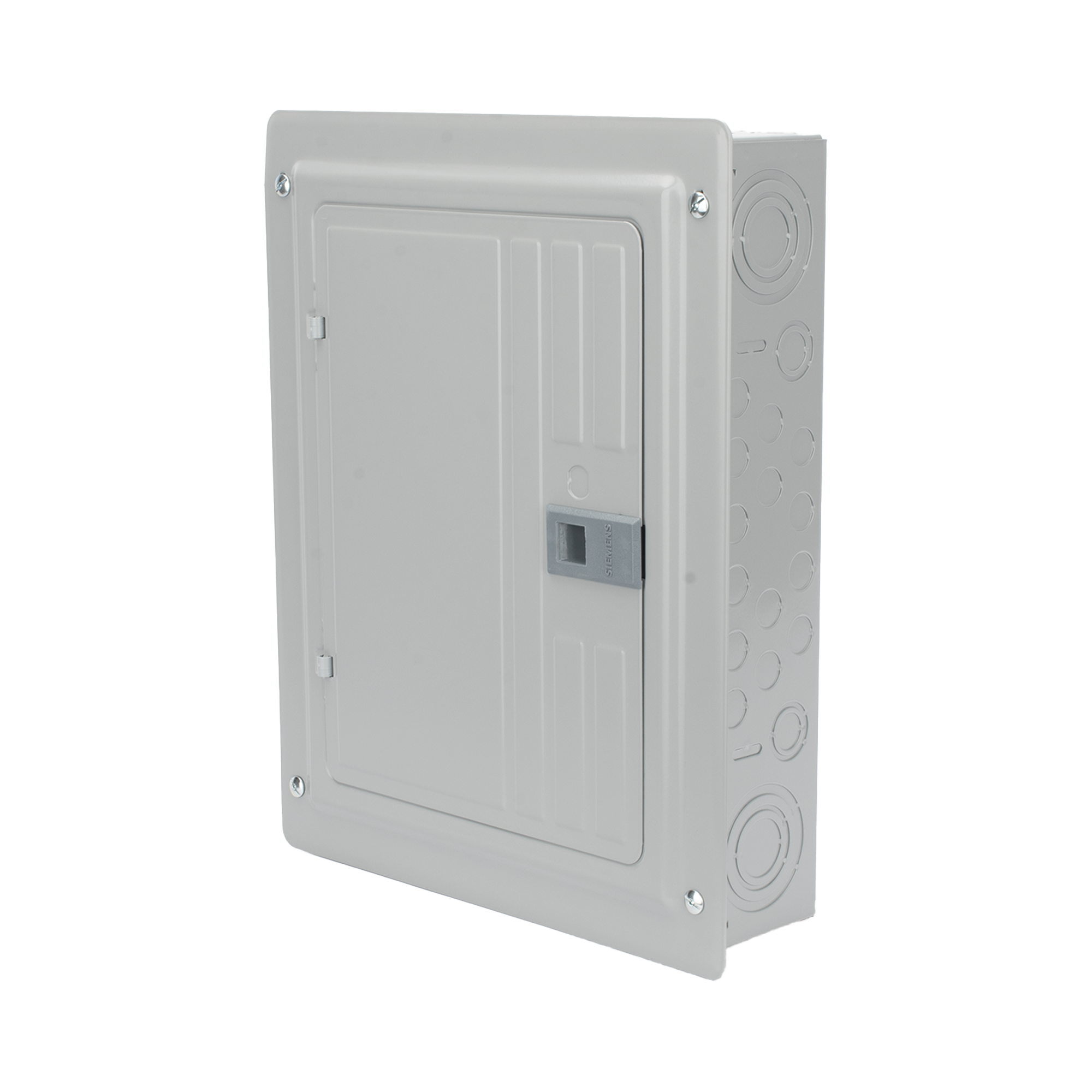 Centro de carga monofásico 1 Fase, 3 Hilos para interruptores QP, de 12 polos - 24 circuitos, 120/240vca, Barras de aluminio 125 Amp, Nema 1, uso interior. Incluye tapa.
