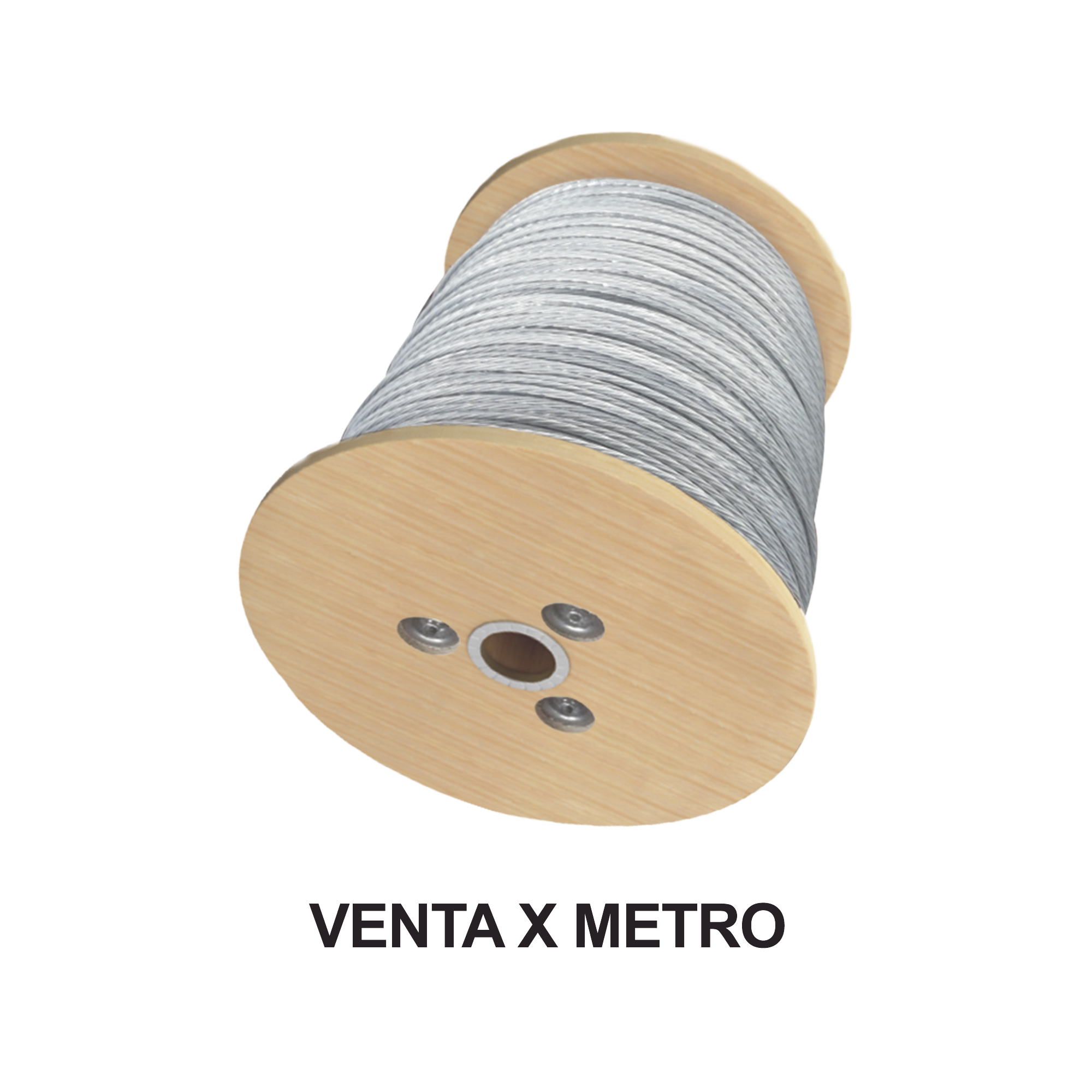 Cable de Retenida de 1/8" de Acero Galvanizado 7 Hilos (Venta por Metro).