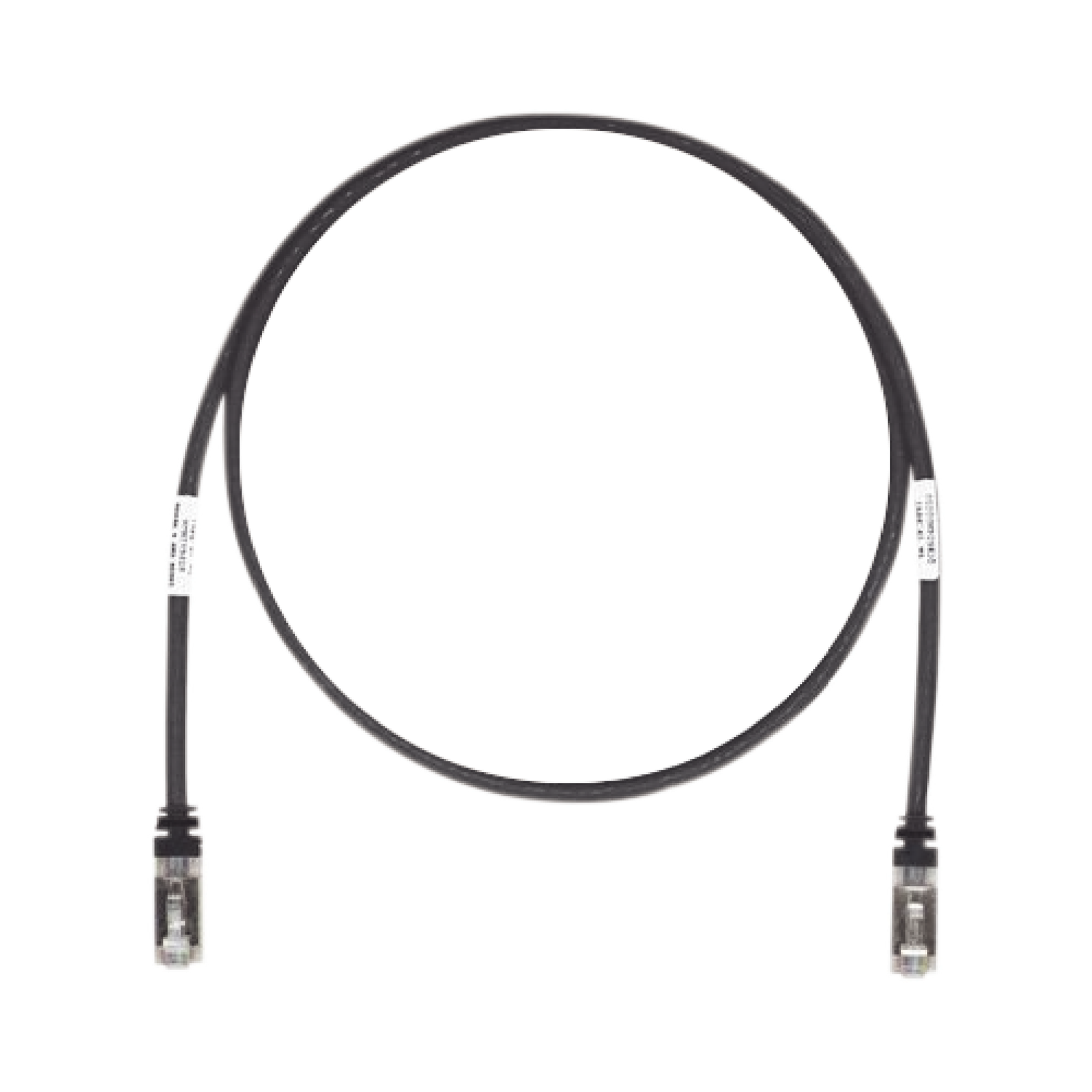Patch Cord Cat6A, Blindado S/FTP, CM/LS0H, 10 Metros (32.81 Pies), Color Negro