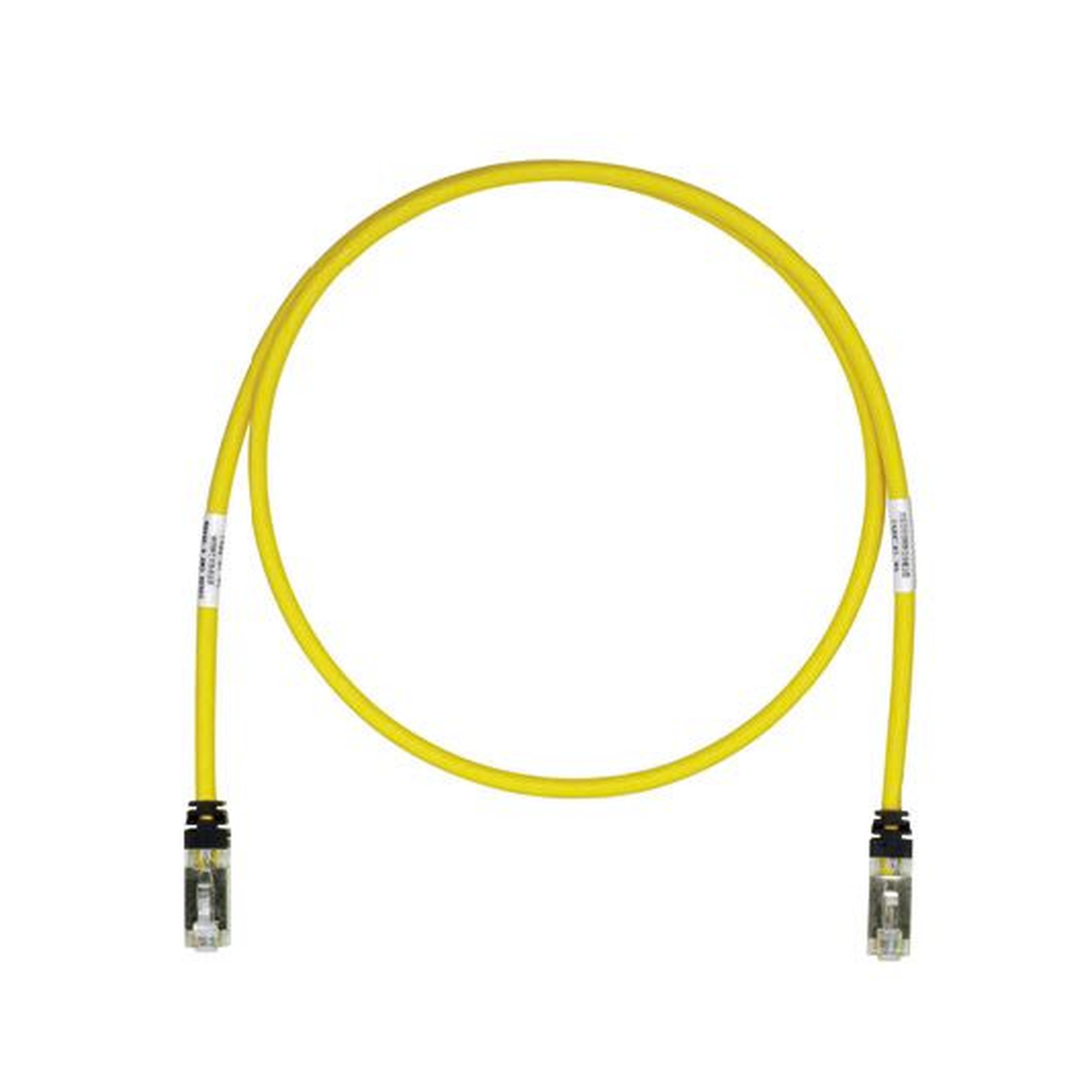 Patch Cord Cat6A, Blindado S/FTP, CM/LS0H, 6.1 Metros (20 Pies), Color Amarillo