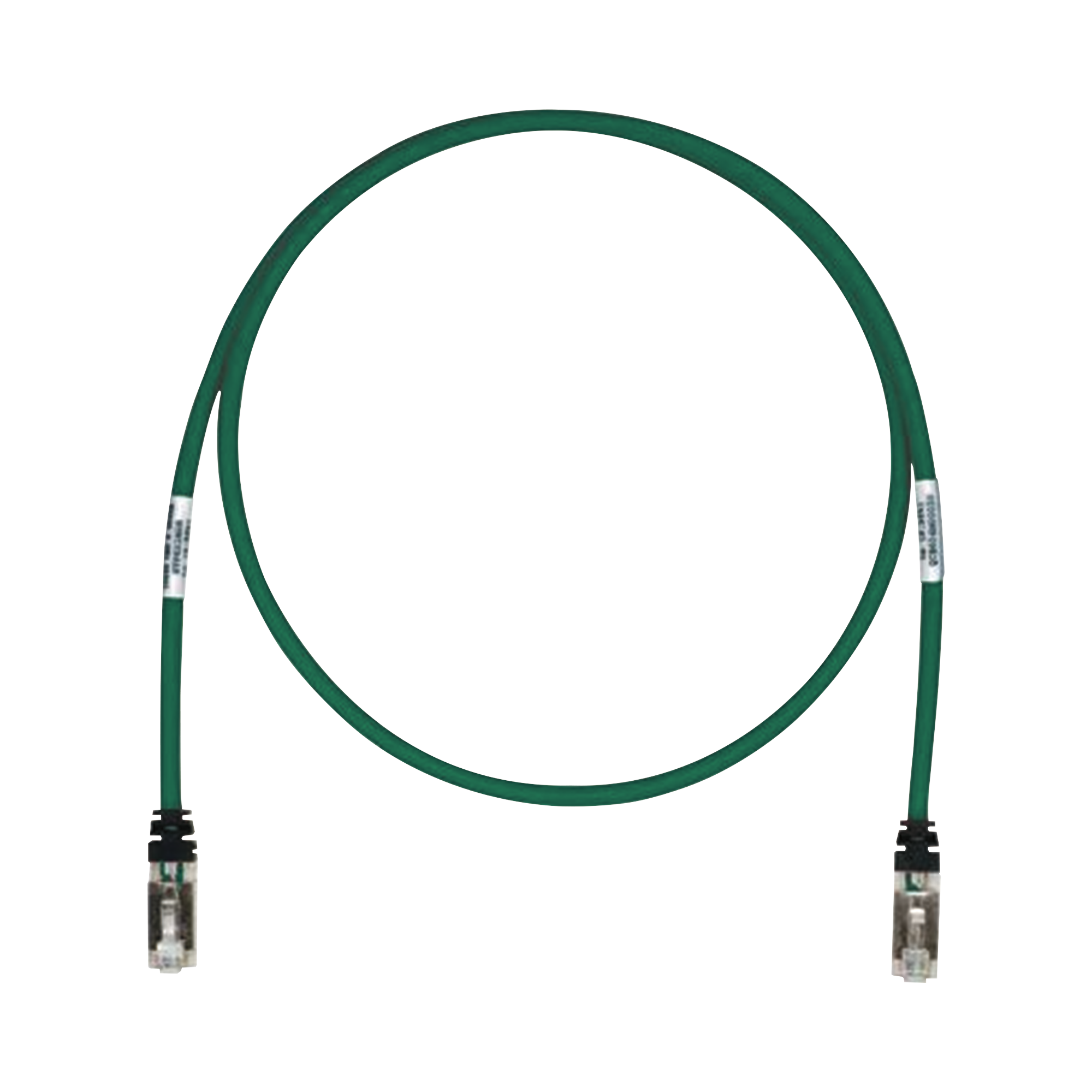 Patch Cord Cat6A, Blindado S/FTP, CM/LS0H, 7.62 Metros (25 Pies), Color Verde