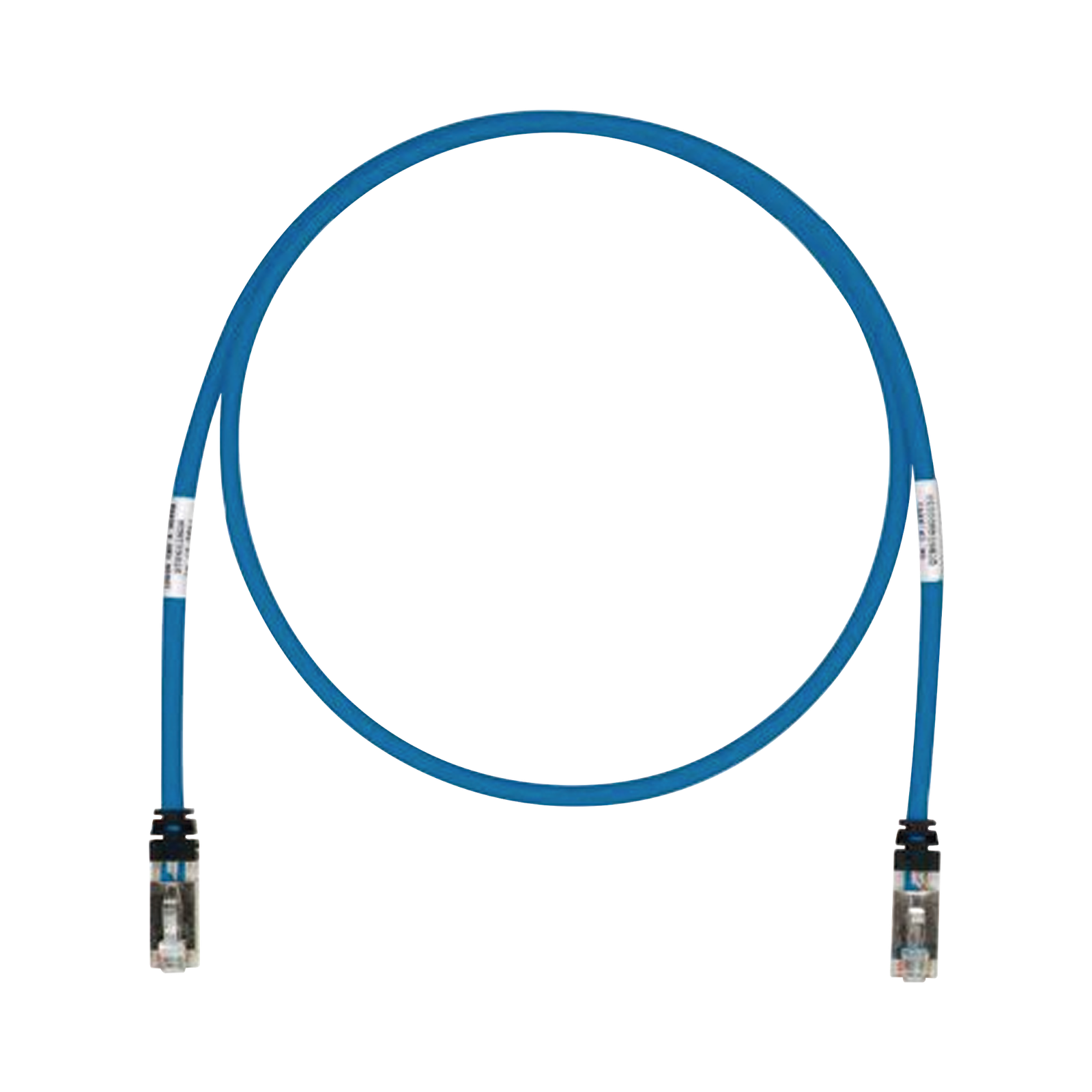 Patch Cord Cat6A, Blindado S/FTP, CM/LS0H, 0.91 Metros (3 Pies), Color Azul