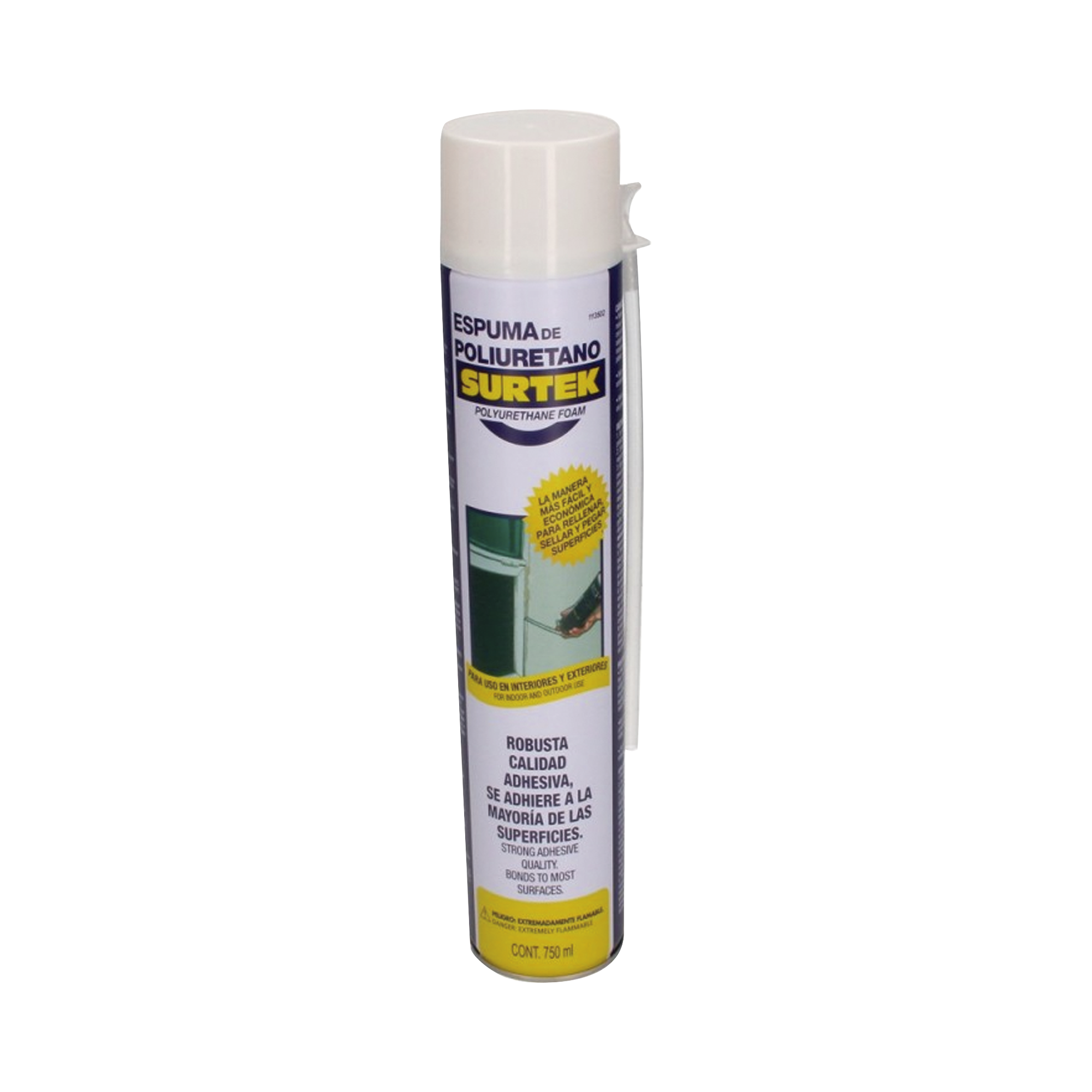 Espuma de Poliuretano / Capacidad 750 ml.