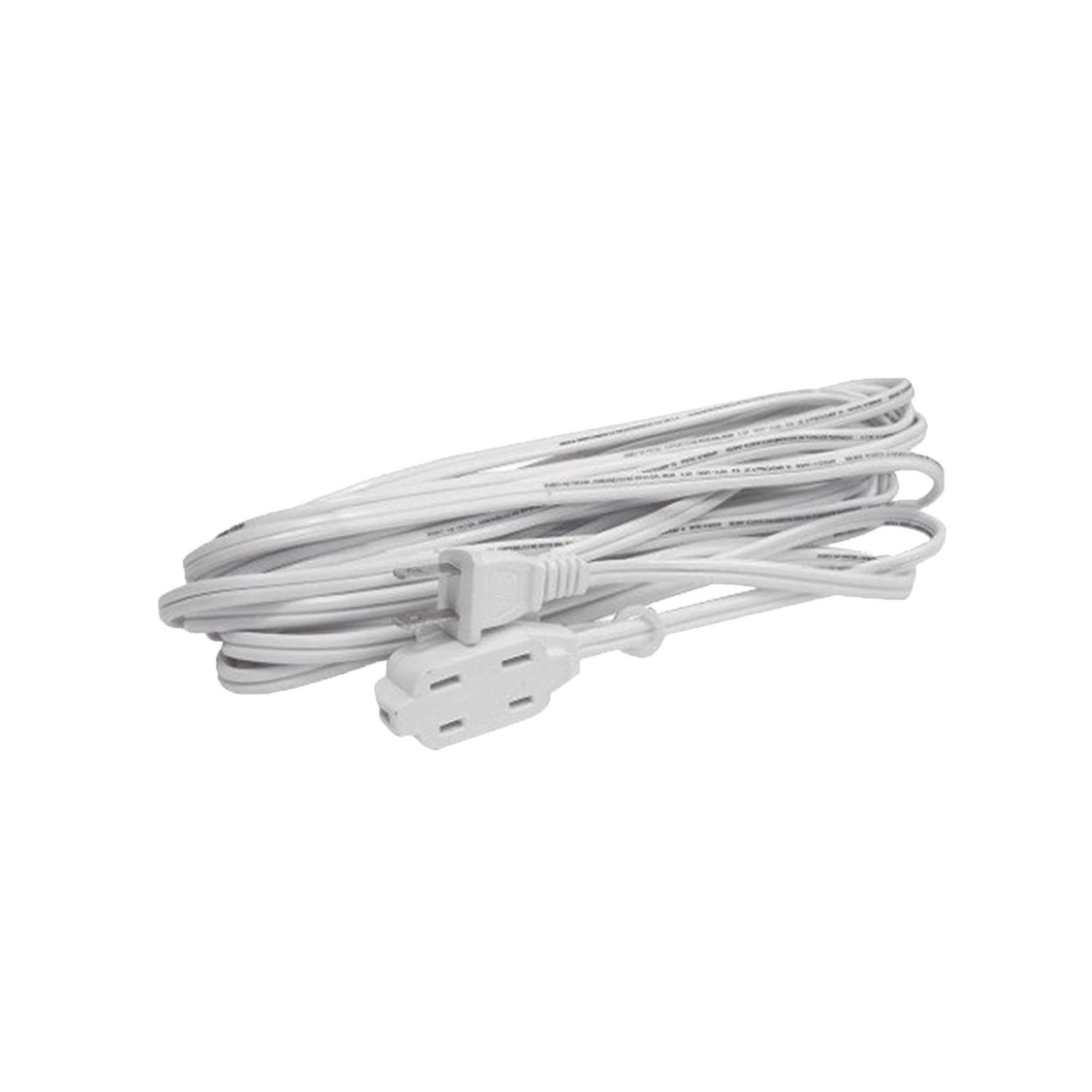 Extensión Eléctrica Doméstica de 2 metros / 127 V CA 8 A Máximo / Color Blanco.