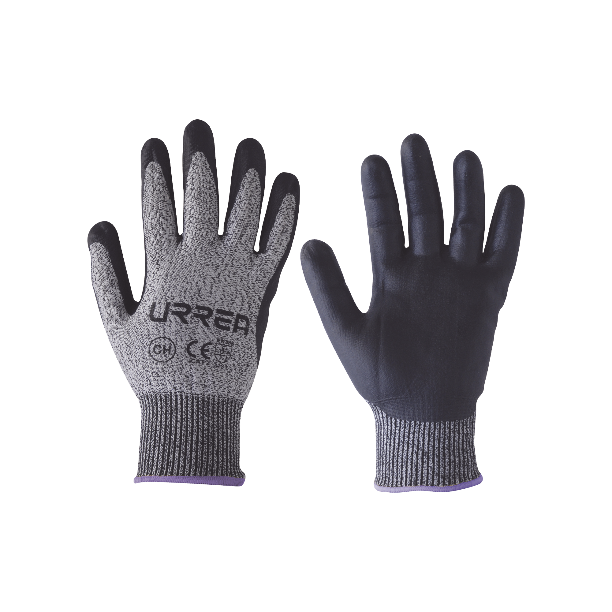 Guantes talla extra grande supraneema con recubrimiento de nitrilo.