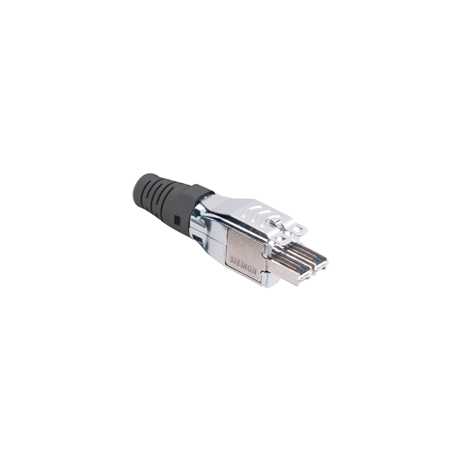 Plug TERA de 4 Pares, Compatible con Cable Multifilar de 0.48 mm (26 AWG) S/FTP y F/FTP, Color Negro