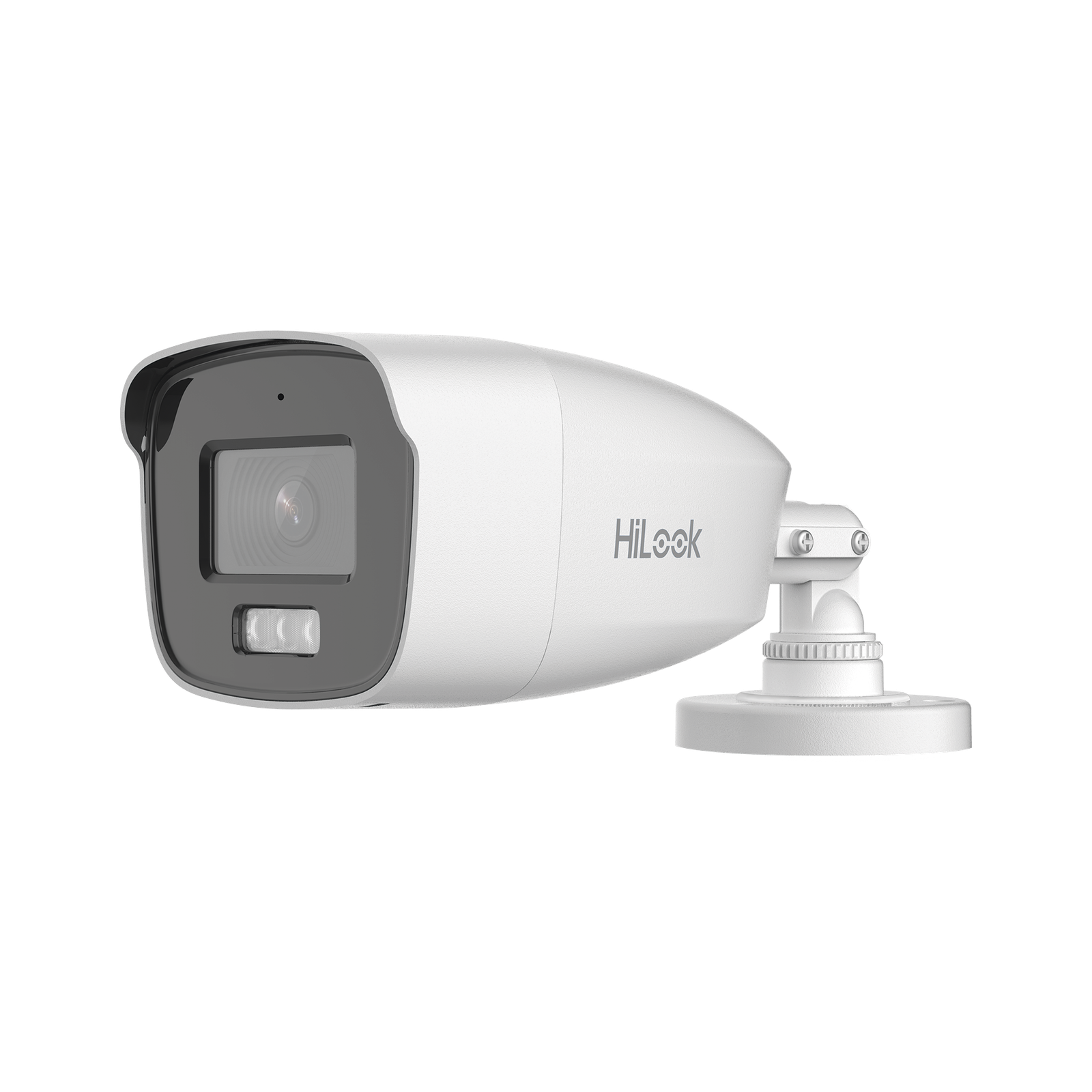 [Dual Light + ColorVu] Bala TURBOHD 3K megapixel / 40 mts IR + 40 mts luz blanca / Lente 2.8 (104° de Visión) / Exterior IP66 / Audio por Coaxitron / TVI-AHD-CVI-CVBS / Metal  / Smart-Hybrid light