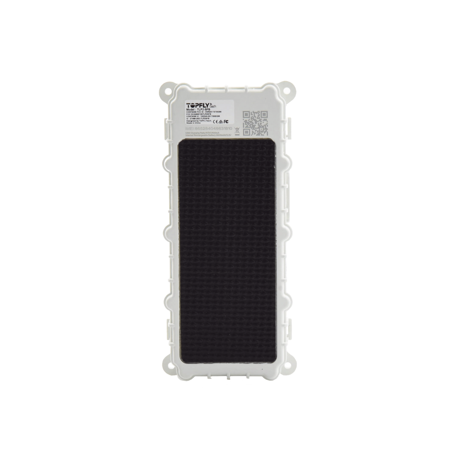 Dispositivo de Seguimiento de Activos / Protección IP67 / Rastreador GPS / Recargable Li 9600 mAh / LTE Cat-M1/NB-IoT / Tamaño Compacto / Funciona con Energía Solar / Alarma de Batería Baja / Seguridad de Datos MD5/AES / Sopor