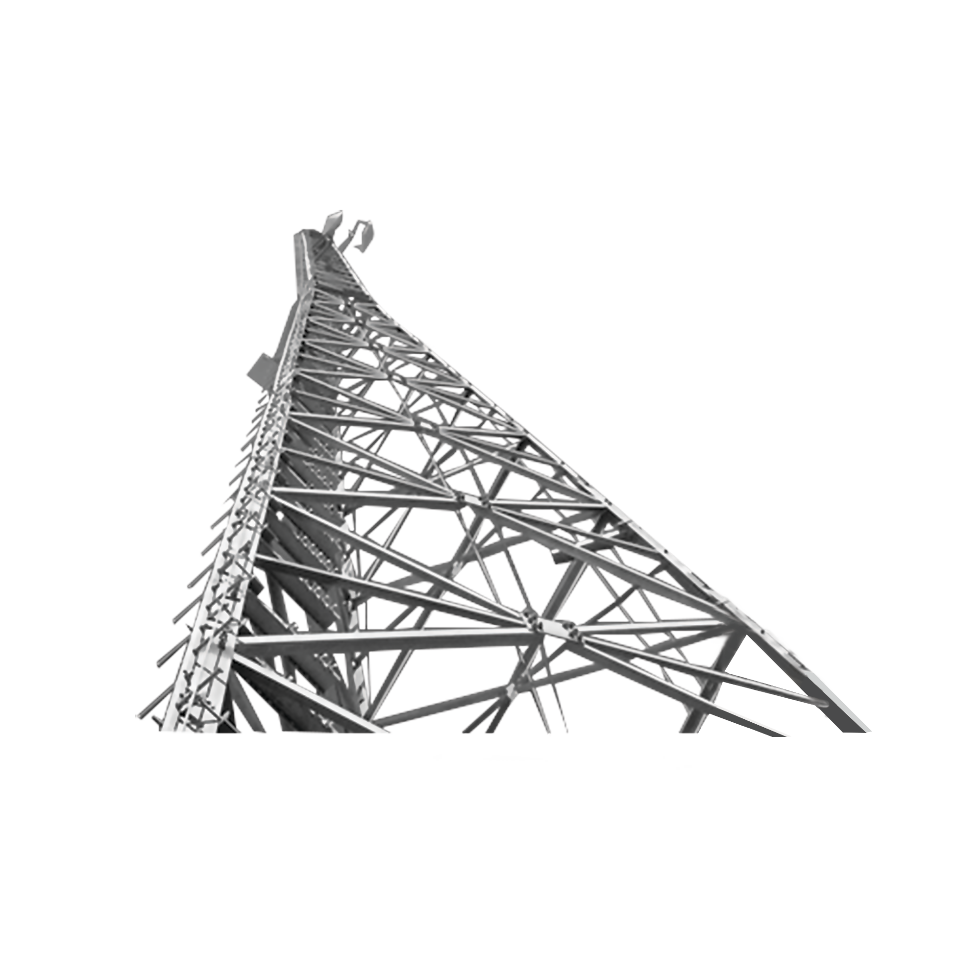 Torre Autosoportada. 50ft (15.24m) SuperTitan S100 Galvanizada (incluye anclaje)
