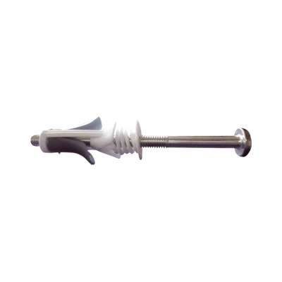 Taquete tipo mariposa con tornillo de 3" (25pzs) (2208-06025)