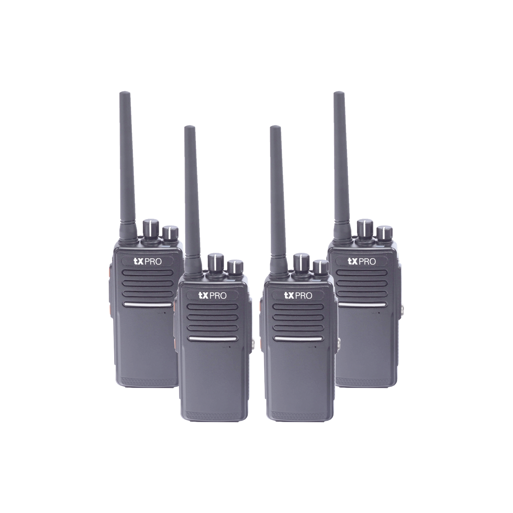 KIT de 4 radios TX680AU y dos cargadores adicionales