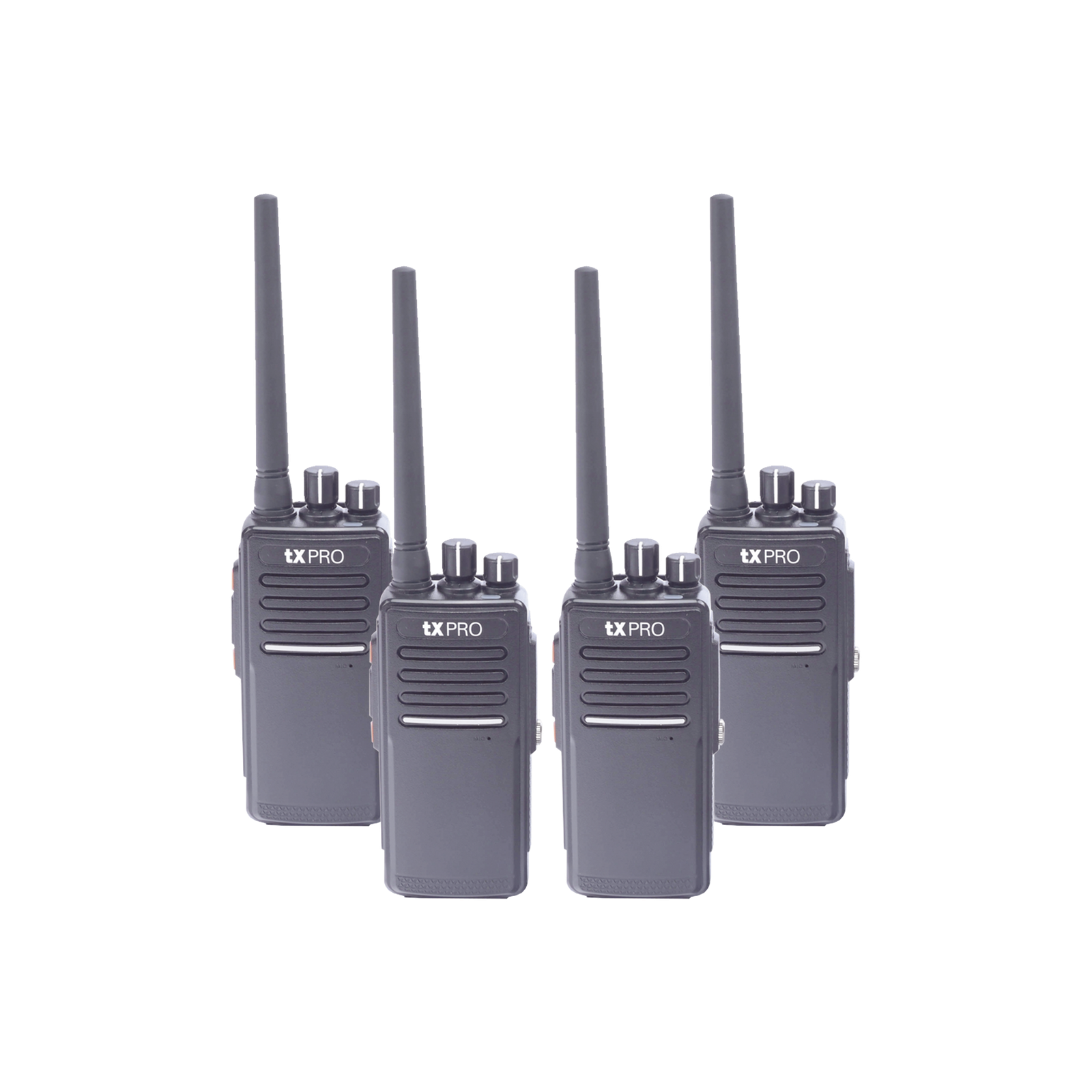 KIT de cuatro radios TX680AV y dos cargadores adicionales