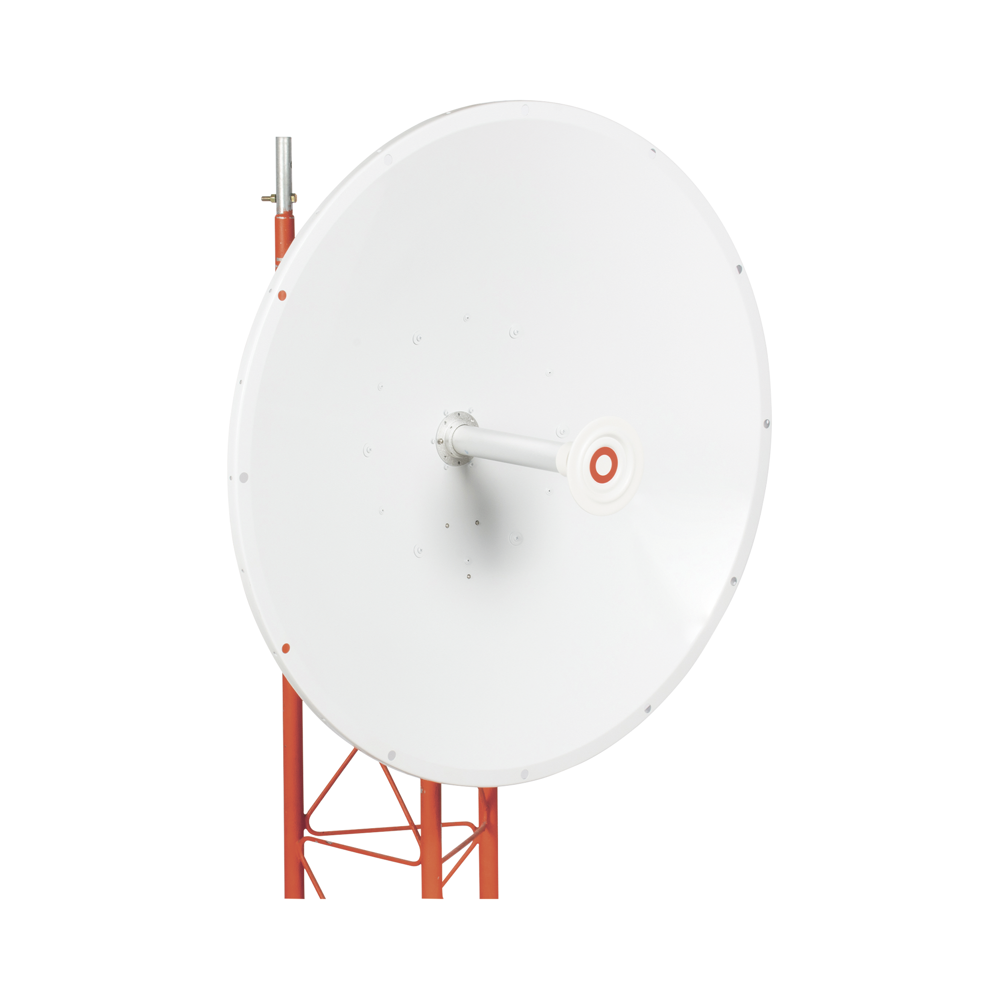 Antena direccional de 3ft, 4.9 a 6.5 GHz, Ganancia 34 dBi, Conectores N-hembra, Polarización doble, incluye montaje para torre o mástil