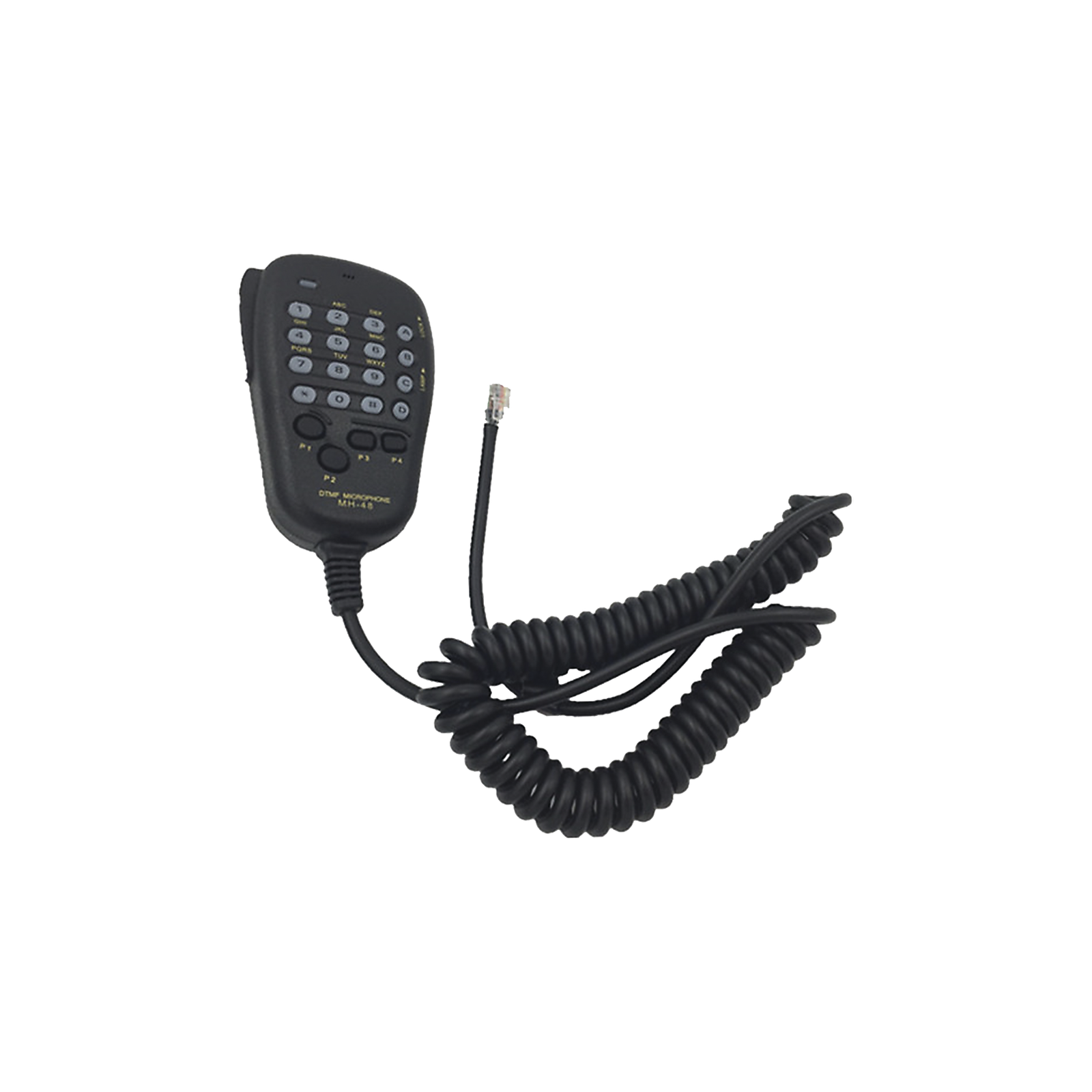 Micrófono para radio movil con conector RJ-45 de 6 pines para YAESU FT-7800R FT8800, FT8900R