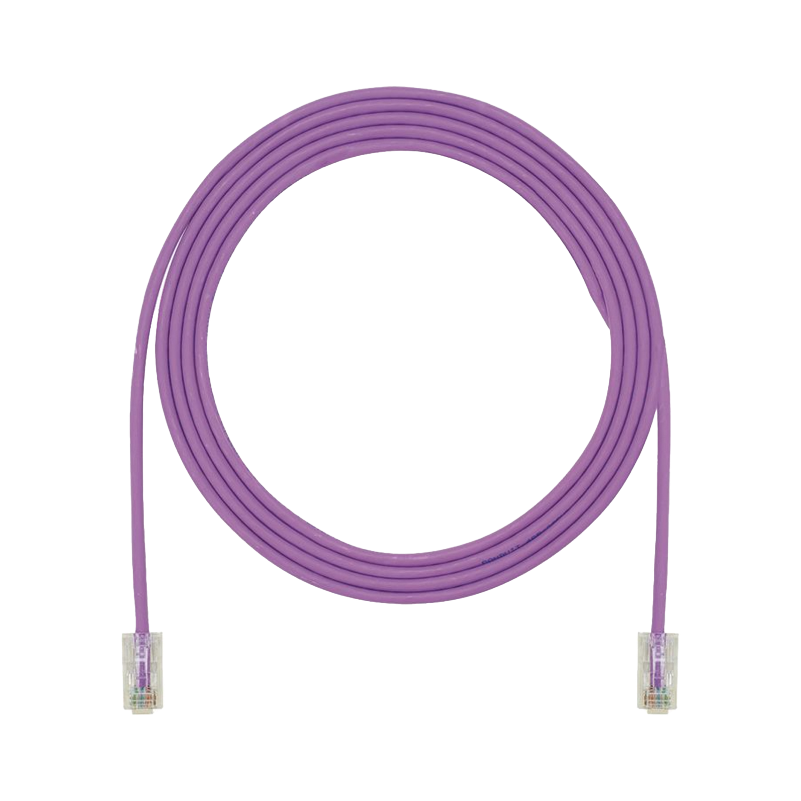 Cable de Parcheo UTP, Cat6A, 24 AWG, CM, Color Violeta, 4.57 Metros (15 Pies)