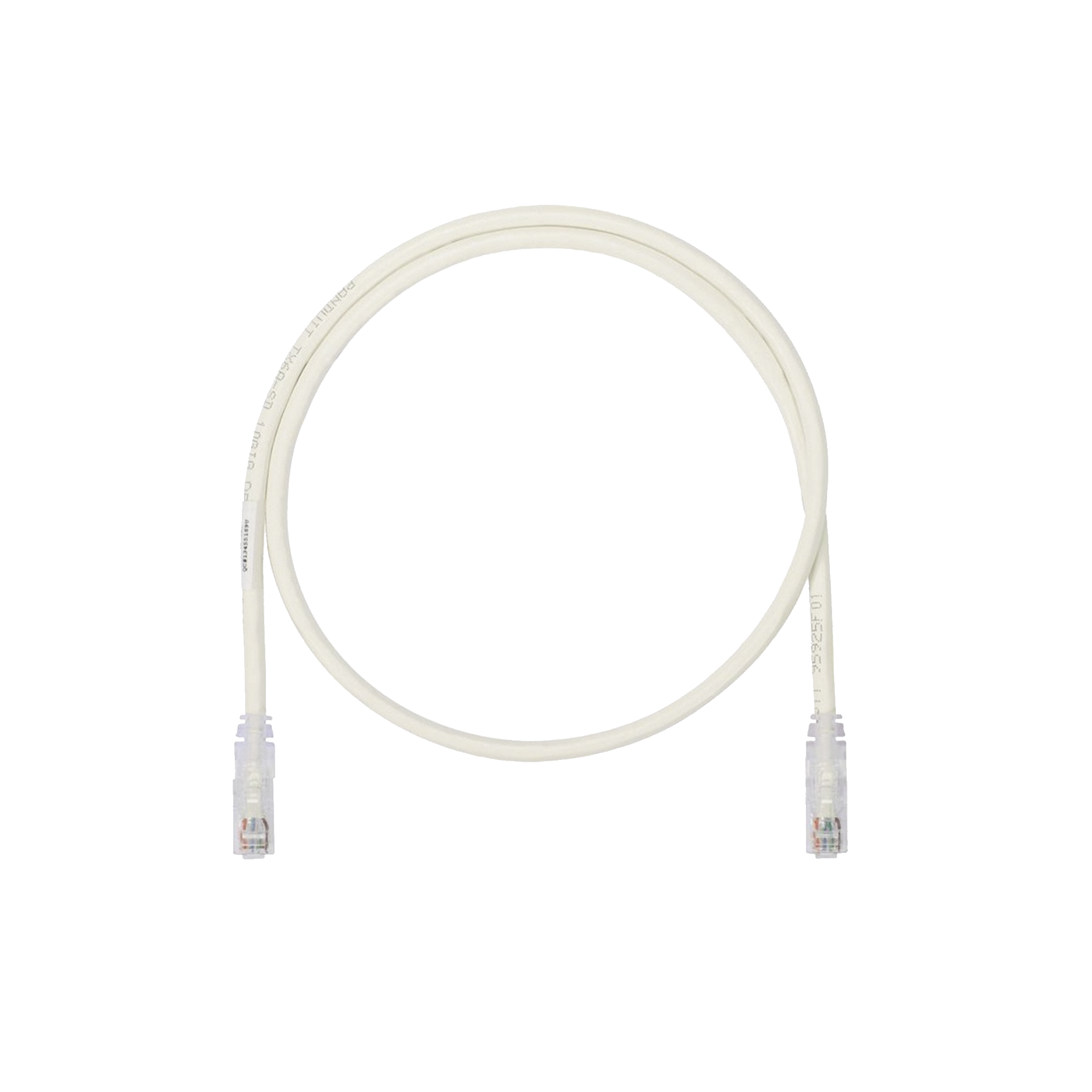 Cable de Parcheo UTP, Cat6A, 24 AWG, CM, Color Blanco, 1.5 Metros (4.92 Pies)