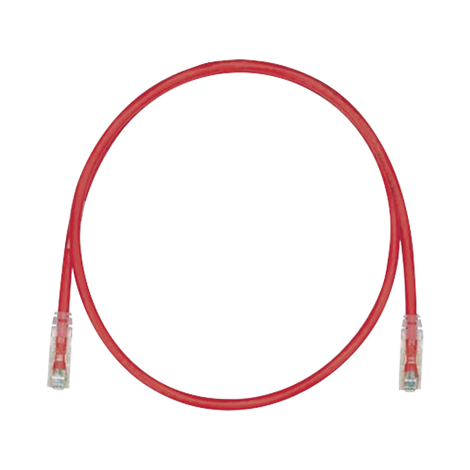 Cable de Parcheo TX6, UTP Cat6, 24 AWG, CM, Color Rojo, 30.48 Metros (100 Pies)