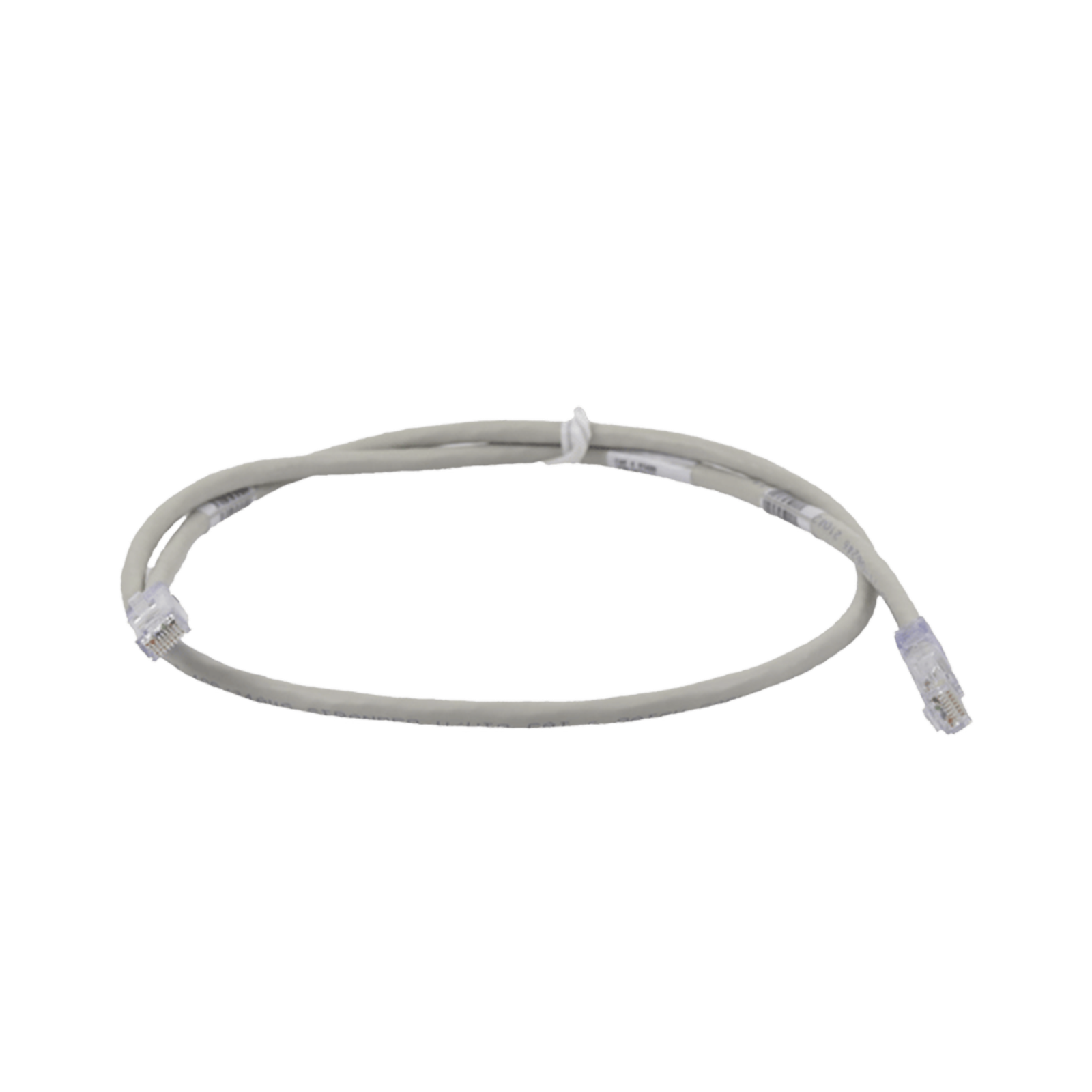 Cable de Parcheo TX6, UTP Cat6, 24 AWG, CM, Color Gris, 3.05 Metros (10 Pies)