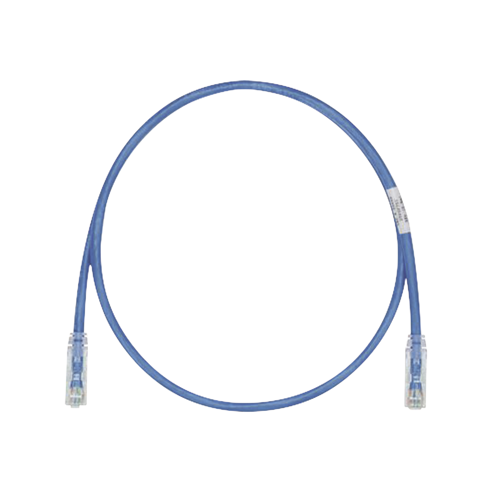 Cable de Parcheo TX6, UTP Cat6, 24 AWG, CM, Color Azul, 10.67 Metros (35 Pies)