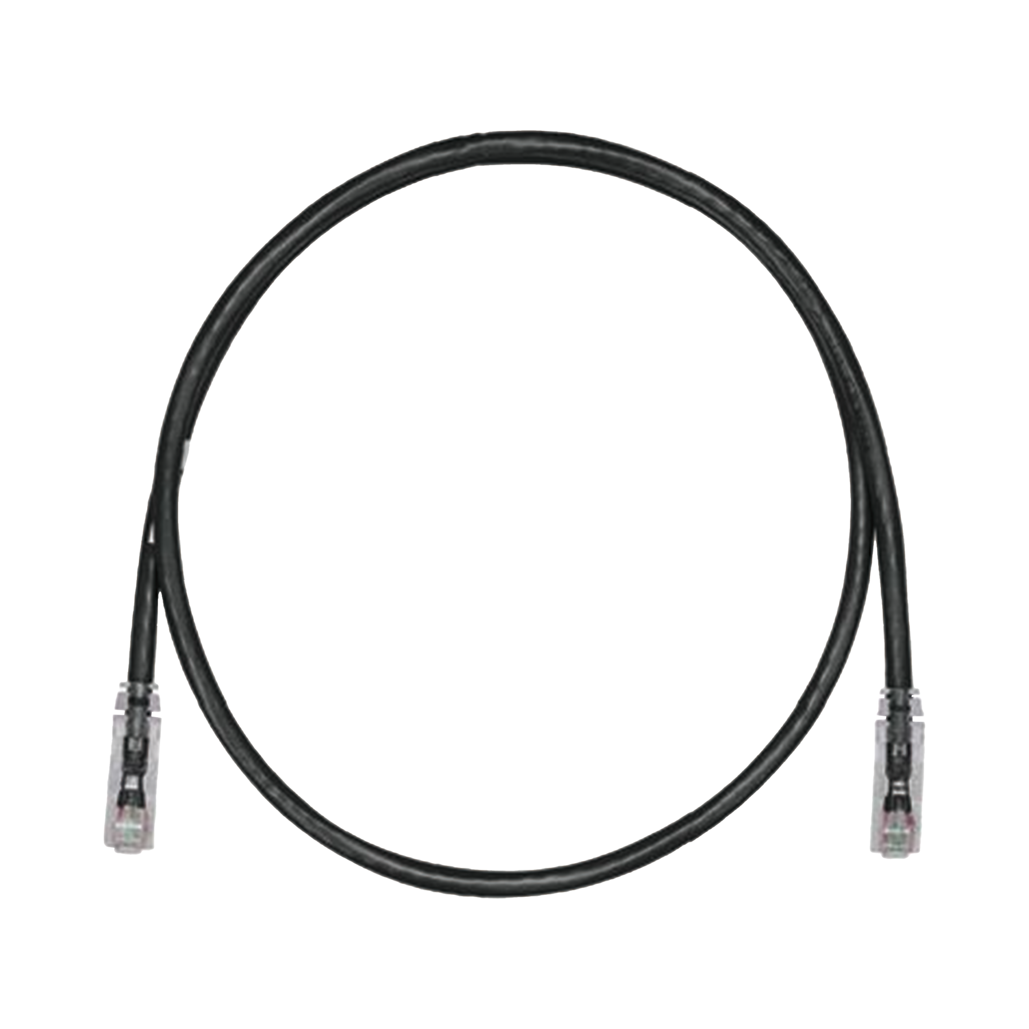 Cable de Parcheo TX6, UTP Cat6, 24 AWG, CM, Color Negro, 1.83 Metros (6 Pies)