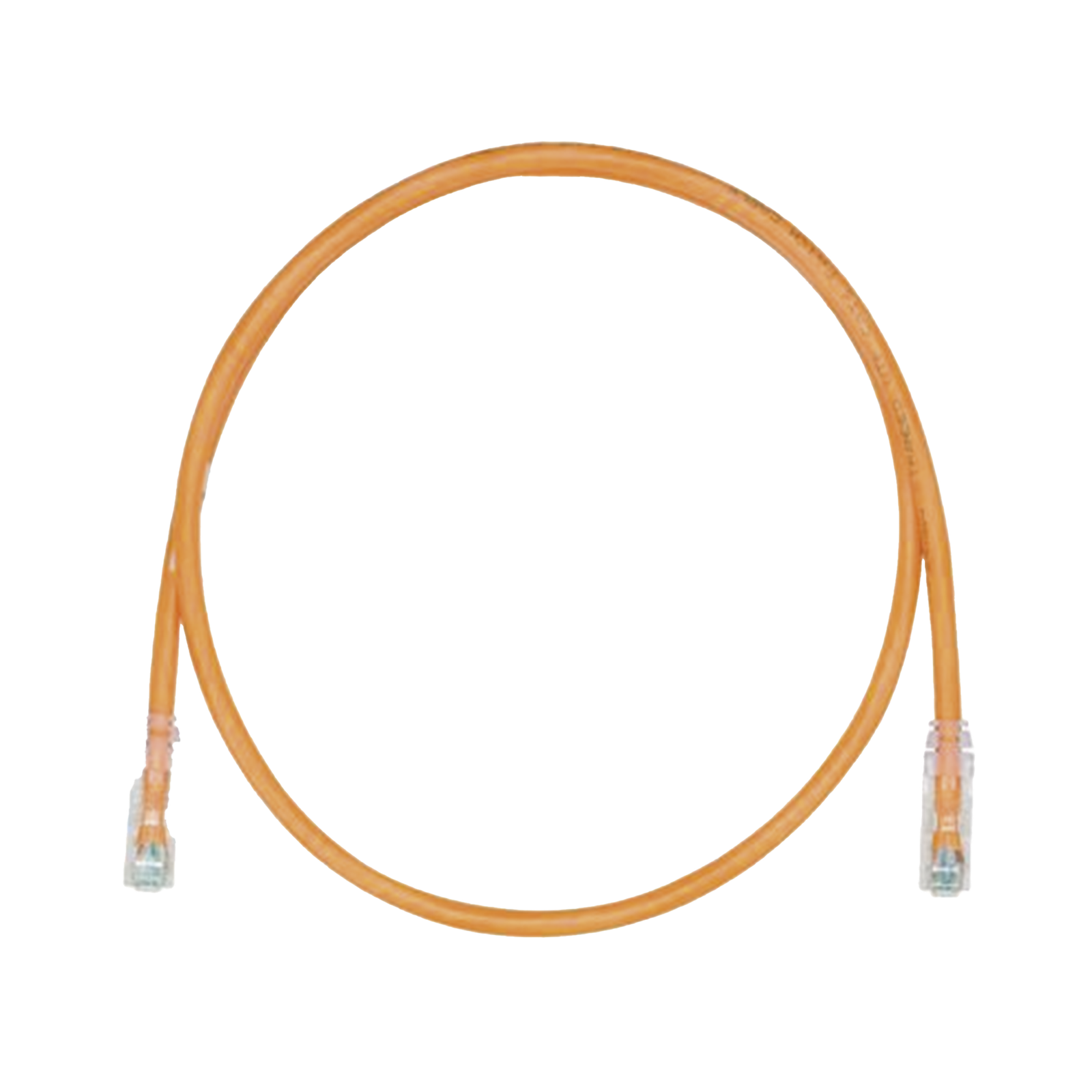 Cable de Parcheo TX6, UTP Cat6, 24 AWG, CM, Color Naranja, 8 Metros (26.25 Pies)