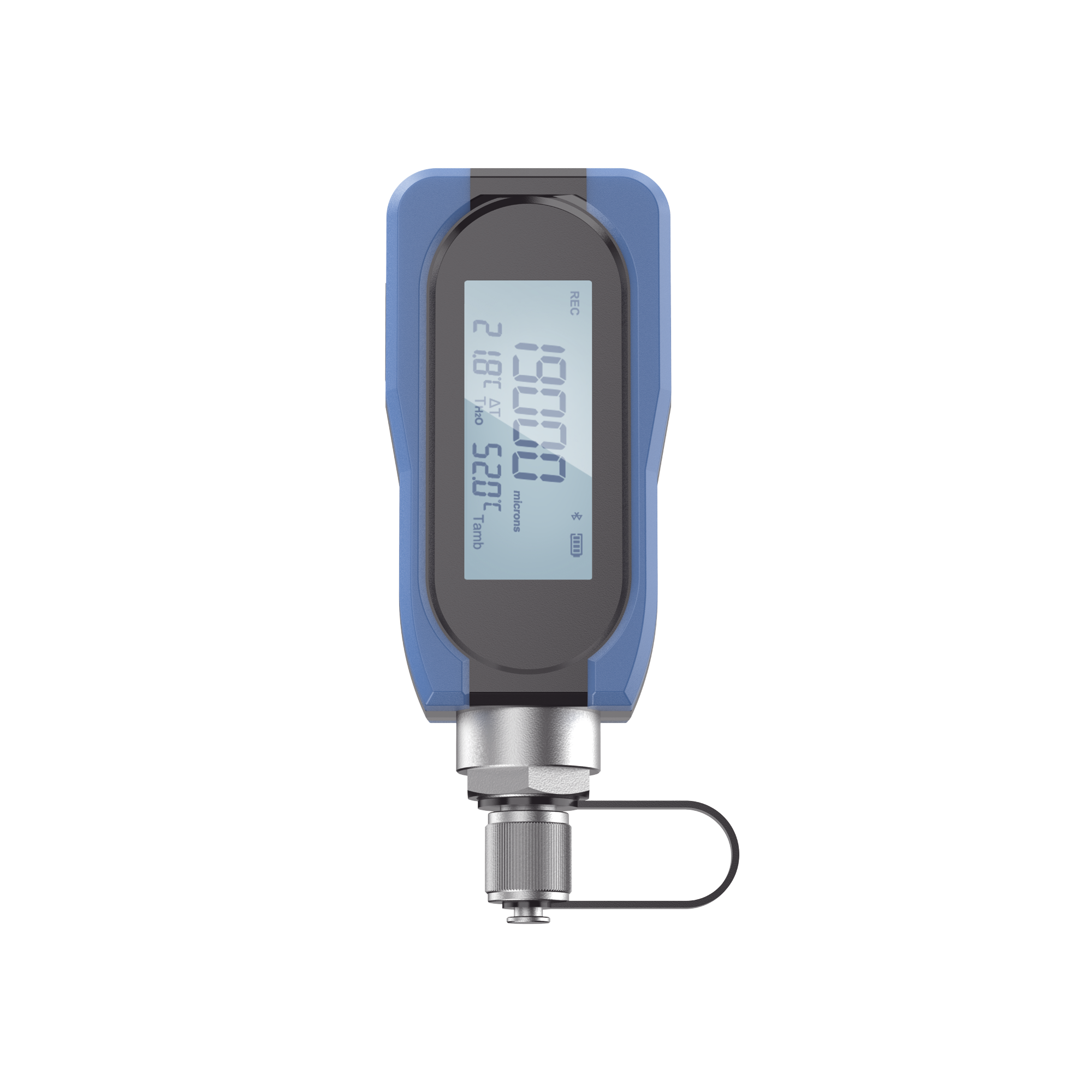 Medidor de Vacío Digital VDA1 / 0-19000 Micrones / Precisión ±10% / Pantalla LCD Grande / USB Tipo C Recargable / Detección Inteligente H₂O / Multitud de Unidades de Medida