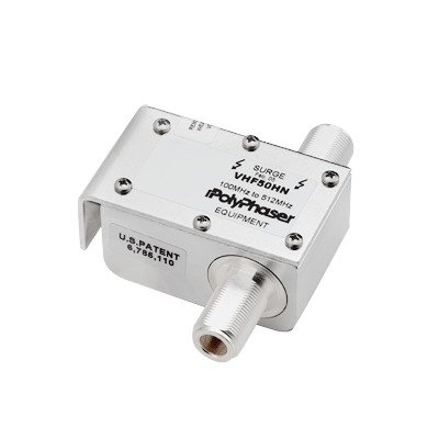 Protector Coaxial RF Banda Ancha / 100-512 MHz / 750W / Conectores N Hembra / Para Combinadores