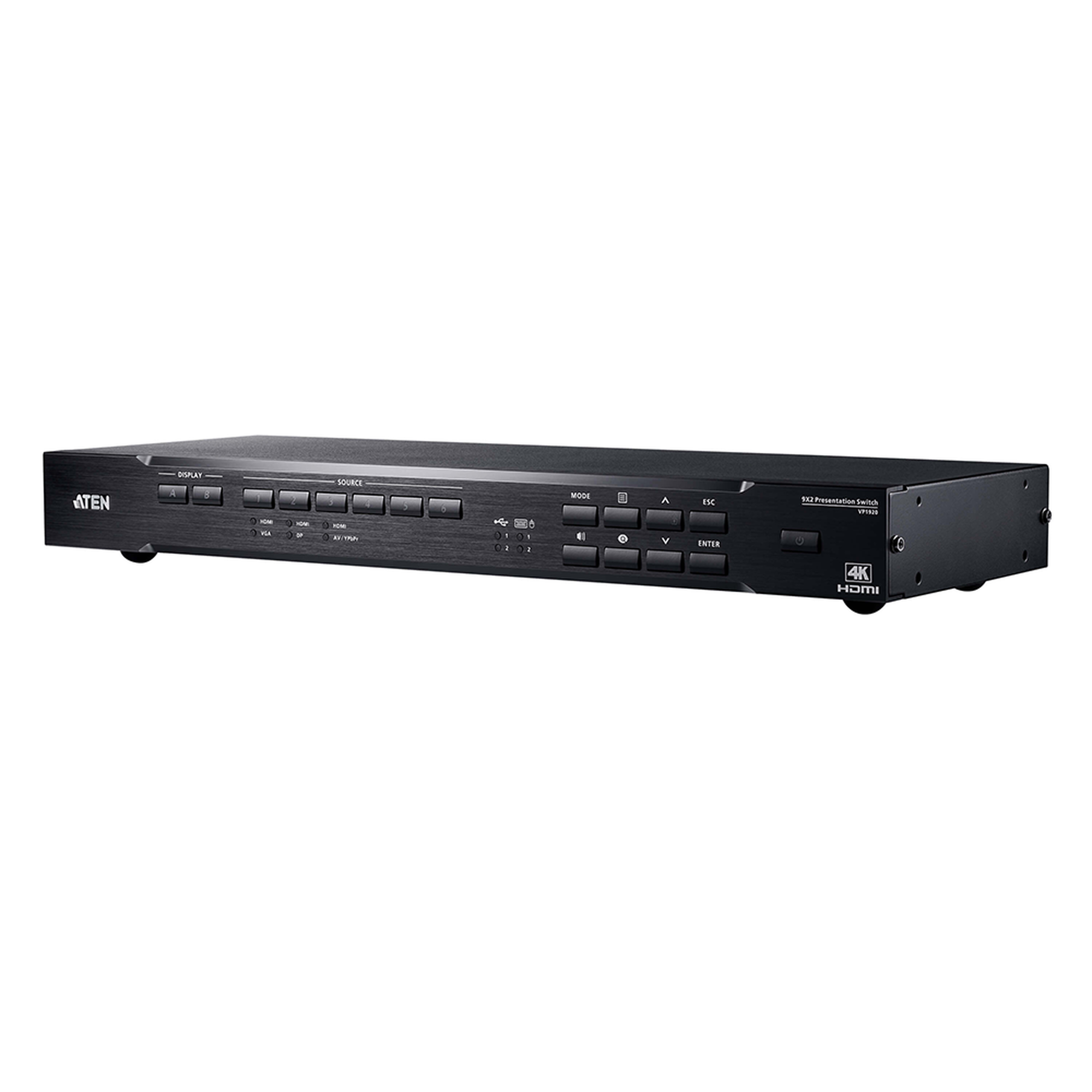 Switch de presentación 4K 9 x 2