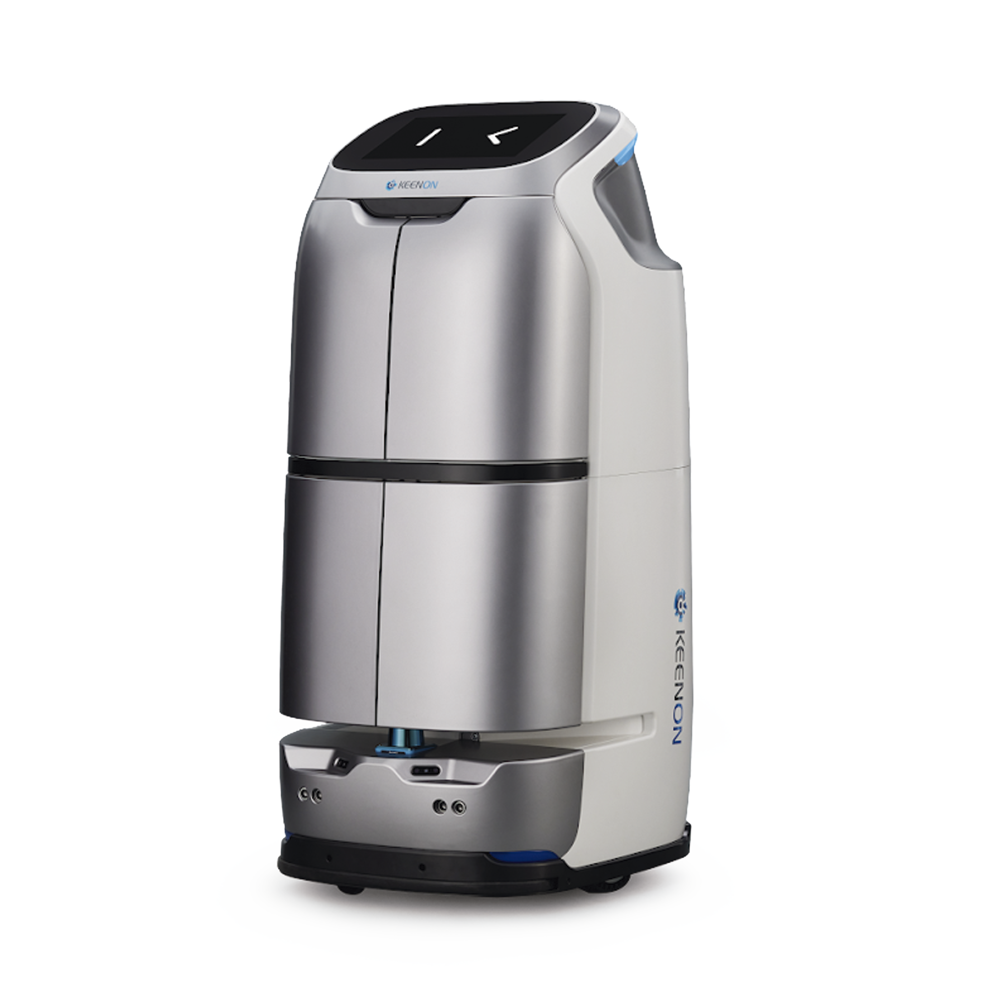 Robot de Entrega Inteligente BUTLERBOT W3 / Entrega Multiplanta / Capacidad 90L / Sistema Evasión Obstáculos 3D / Pantalla Táctil 11.6" / LiDAR 270° / 12 Horas Autonomía / 4 Cabinas
