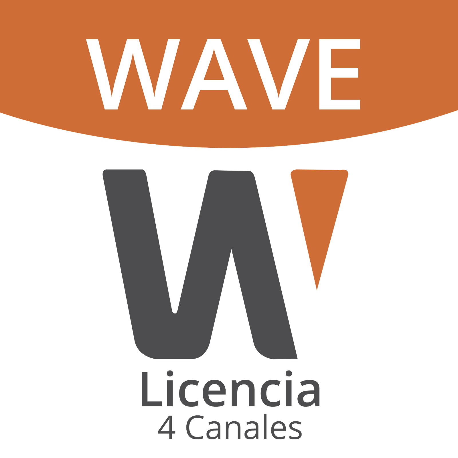 Licencia Wisenet Wave Para 4 Canales de Grabador Hanwha