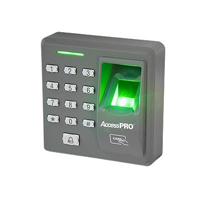 Lector Biométrico de Huella y Proximidad / 500 Huellas 500 Tarjetas / Teclado / Autónomo / Salida Relevador / Control de Acceso