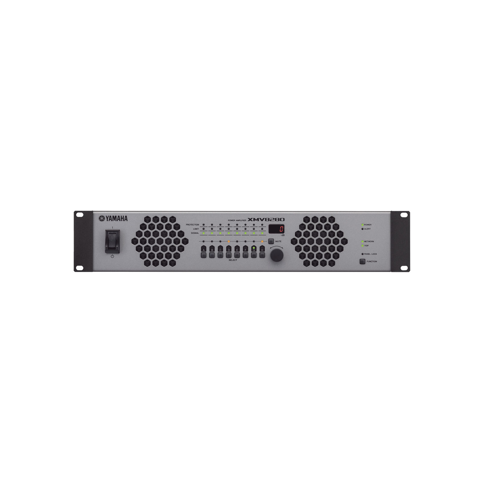 Amplificador de Audio Multicanal con Conexión Análoga / YDIF | 8 Canales, 280W | 8 OHMS | 70/100V