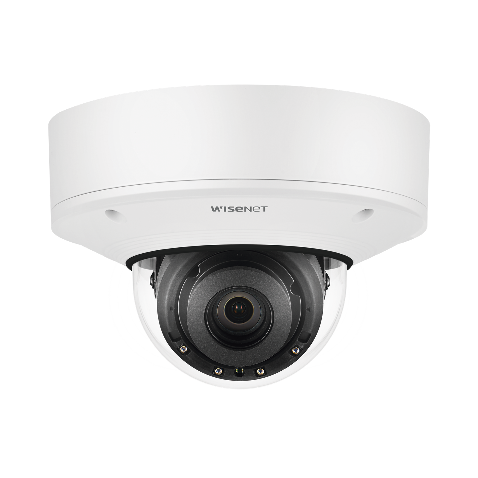 Cámara IP Tipo Domo Antivandálico 4K / Lente Motorizado 2.8-12mm / WDR 150db / H.265 & WiseStream