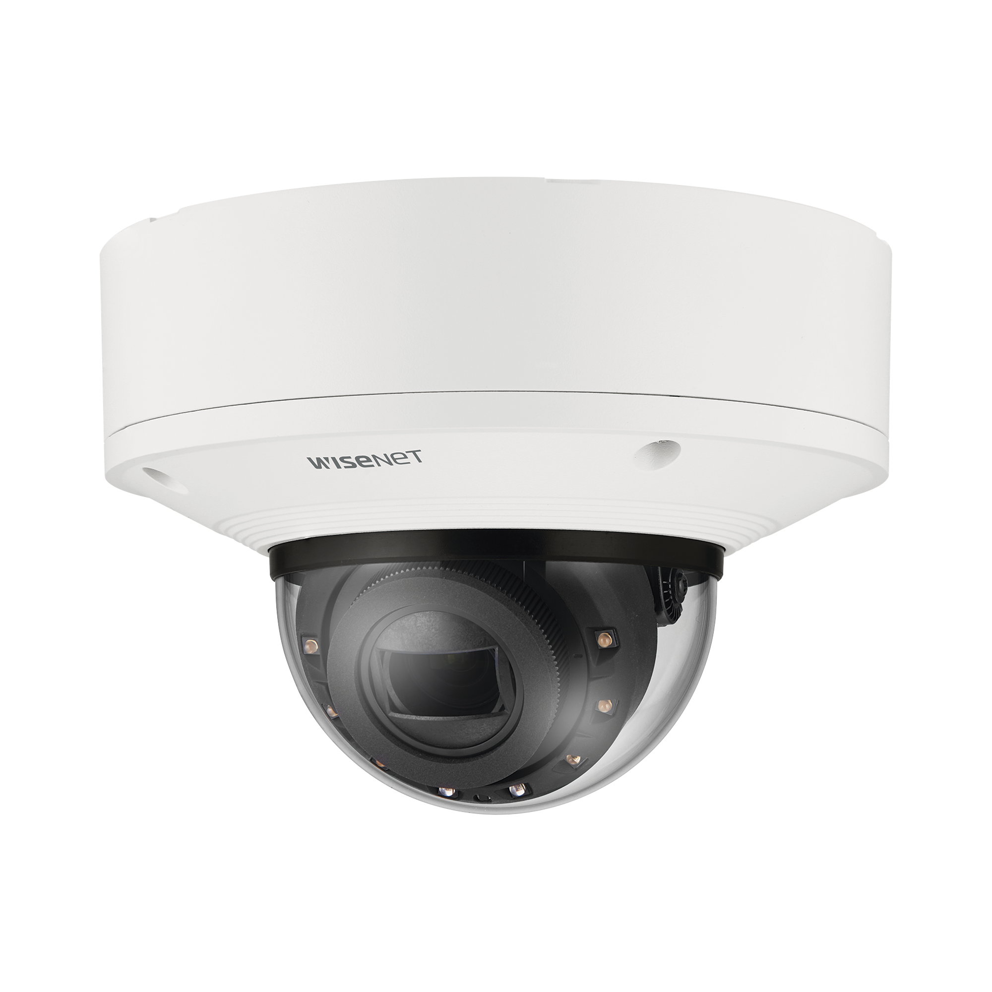 Cámara Domo 4k con IA, Antivandalica / Lente Motorizado de 4.4 a 9.3mm / P-Iris, WDR 120dB / Ranura SD / IP66 IP67 NEMA4X IK10