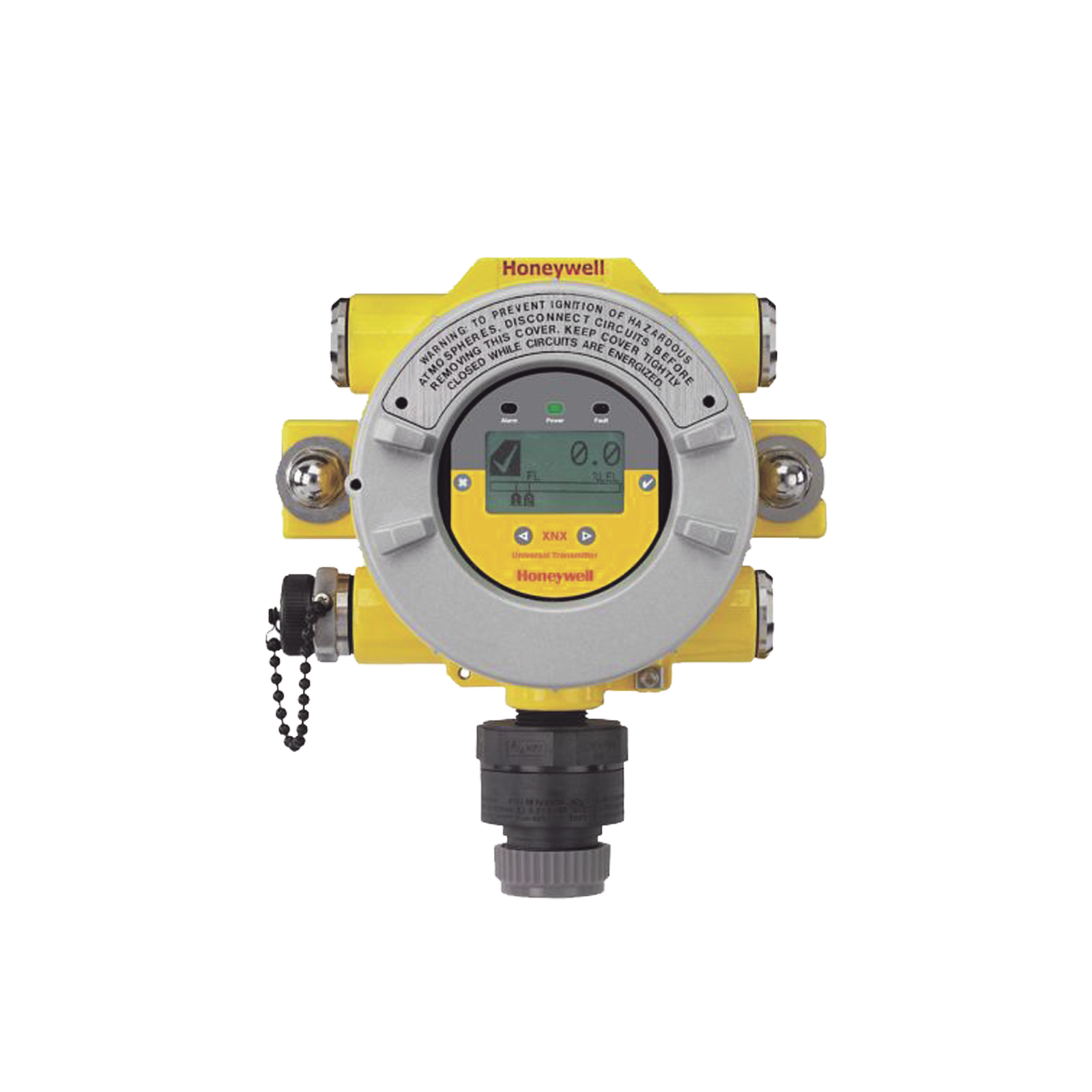 Transmisor Universal Serie XNX, Salida HART® de 4-20 mA, 3 Relays Falla/Alarma, UL/CSA, Entradas 5X3/4" NPT, Aluminio, Configurado Para Sensor 705 Alta Temperatura