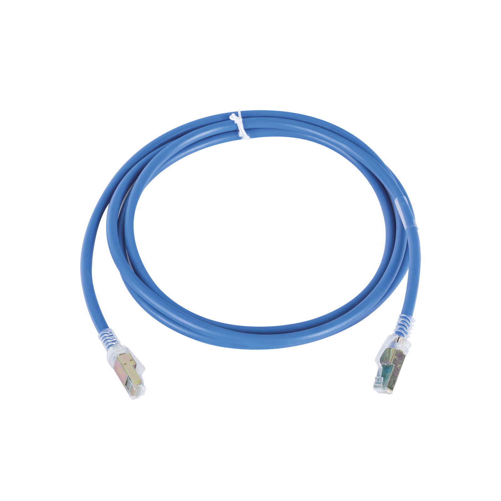 Patch Cord Z-MAX Cat6A UTP, CM, 2.13 Metros (7 Pies), Color Azul, Versión Bulk (Sin Empaque Individual)