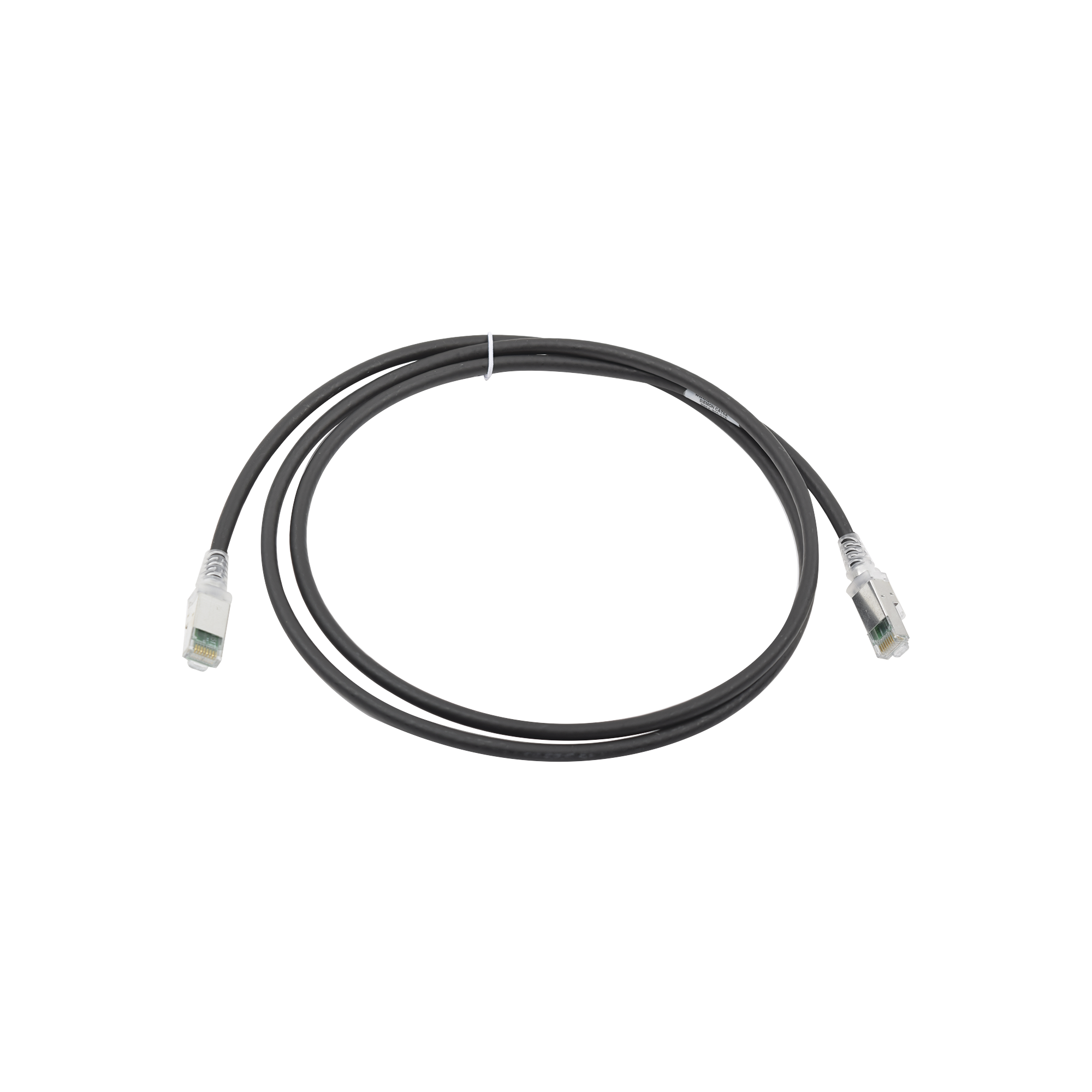 Patch Cord Z-MAX Cat6A S/FTP, CM/LS0H, 1.52 Metros (5 Pies), Color Negro, Versión Bulk (Sin Empaque Individual)