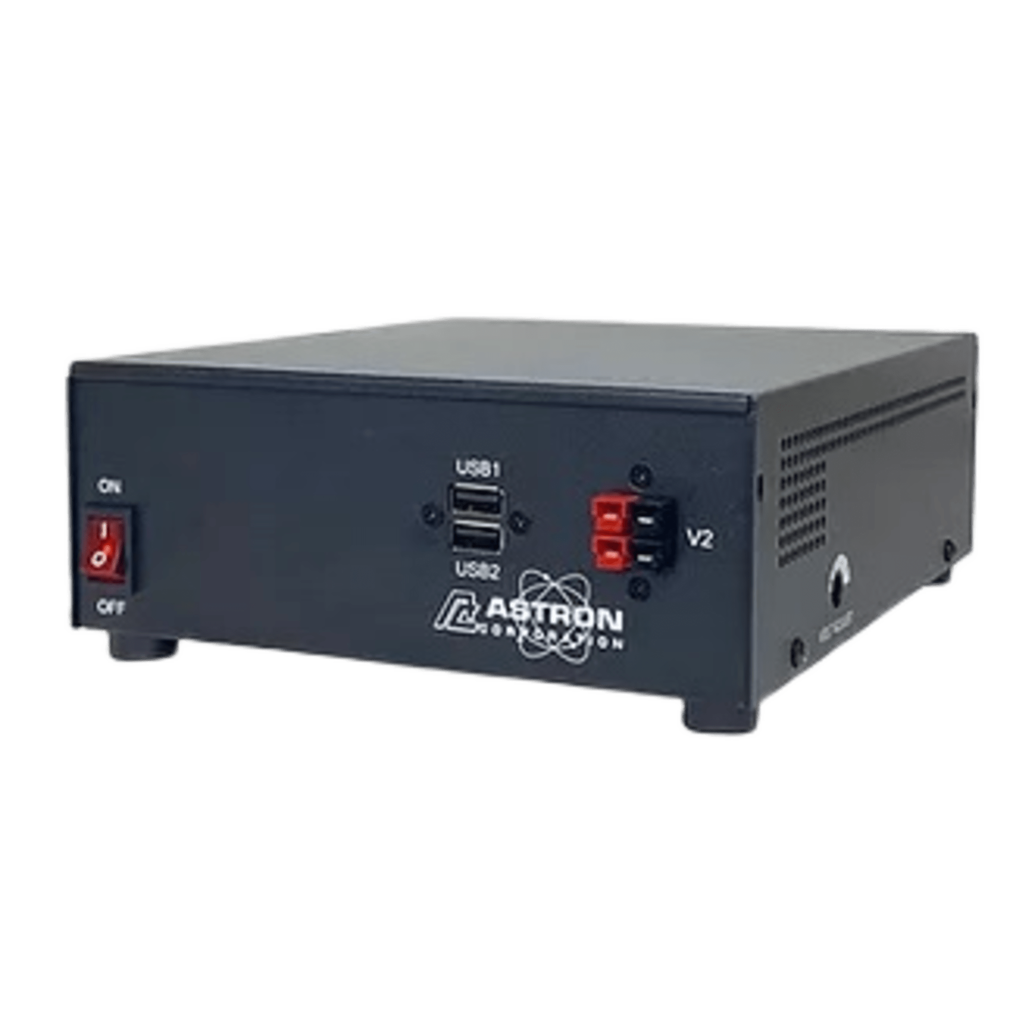 Fuente de Alimentación Conmutada, Salida Pico de 25A a 13.8Vdc, Polos de Alimentación del Panel Frontal, 2 Puertos USB: 5,2 V,