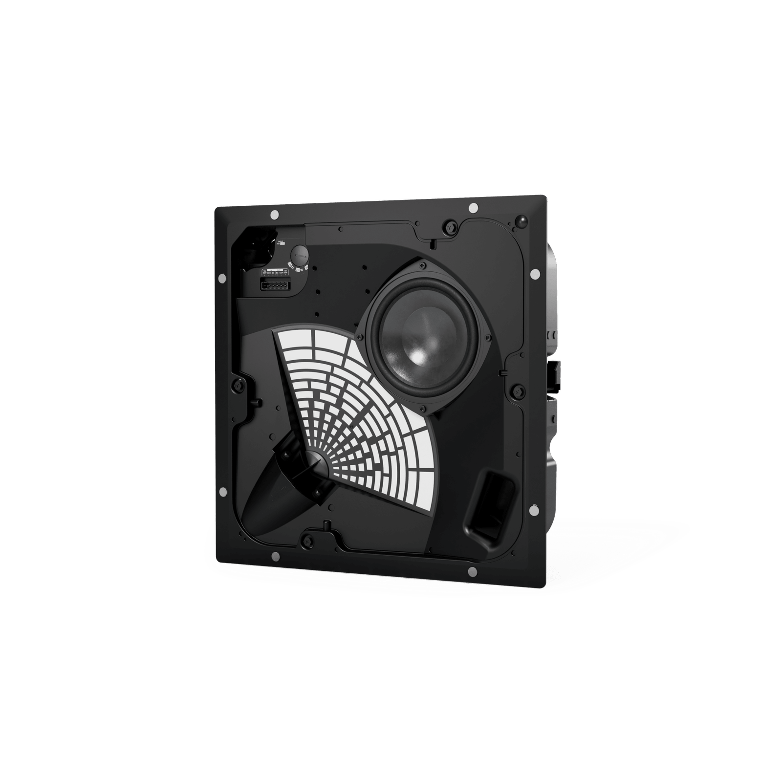 Altavoz Direccional EdgeMax | Bajo Perfil | Cobertura 90° | Montaje en Techo | Crossover Pasivo de 2 Vías | Alta y Baja Impedancia | Tecnología PhaseGuide