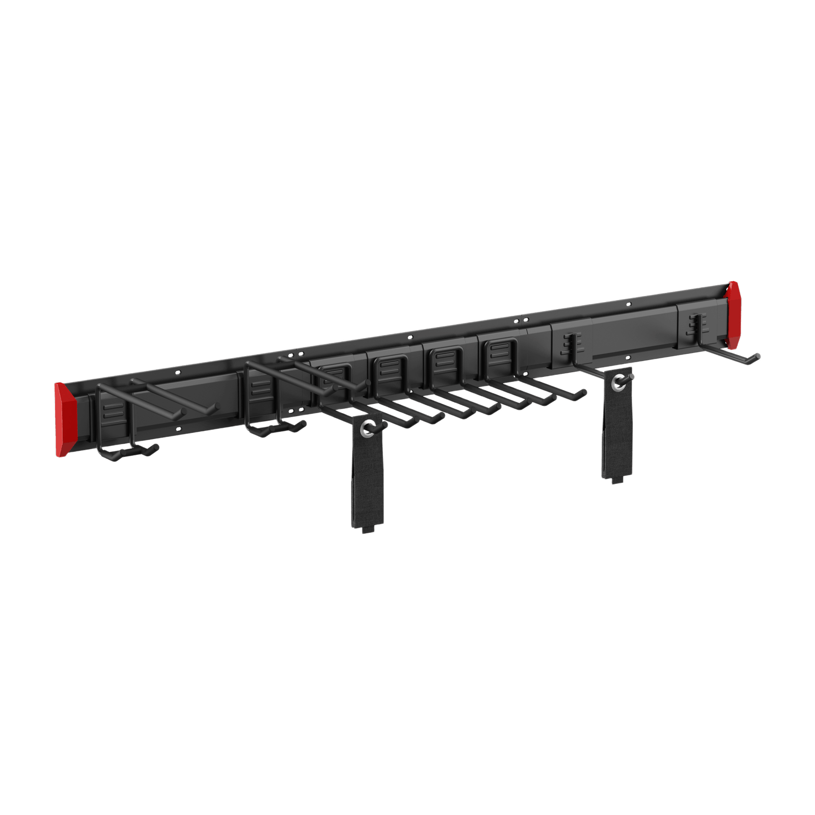 Estante de Almacenamiento de Pared Versátil de Alta Resistencia (en 3 Placas de Pared)