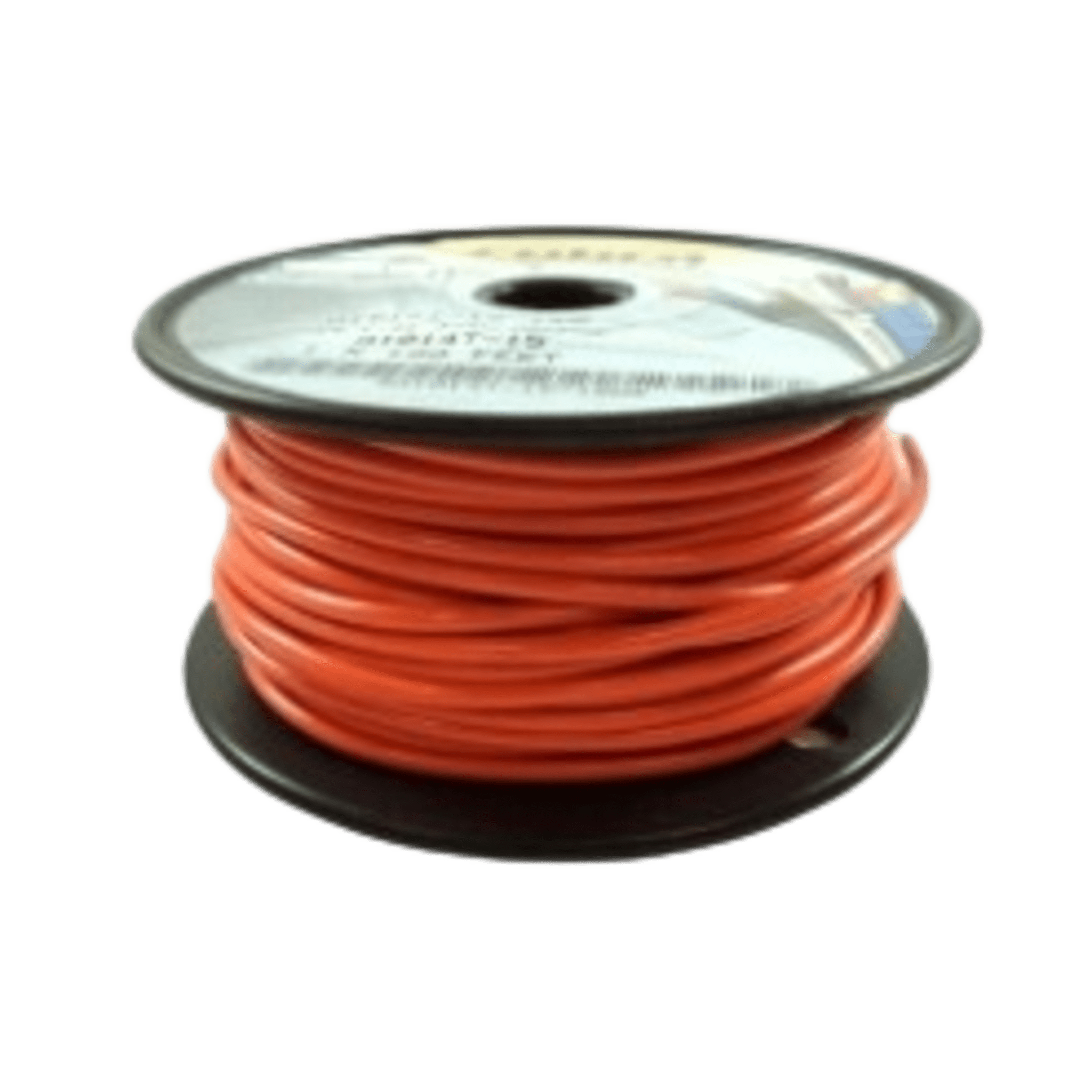 Cable Eléctrico Color Naranja Calibre 14 / Rollo de cable de 100 pies / UL 1015-1230 / Cobre Estañado Clase K / 600 Voltios / 105°C Seco - 75°C Húmedo / Aislante PVC Retardante de Llama VW-1 / Resistente a Humedad, Abrasi&